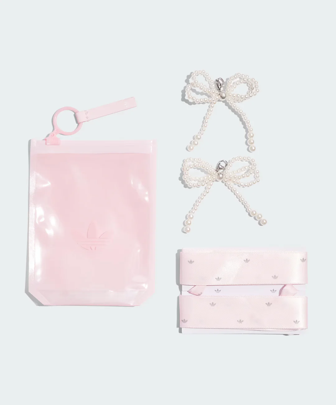 Adidas Originals | ORIBBON 2 LACES { CLEAR PINK - Image 2