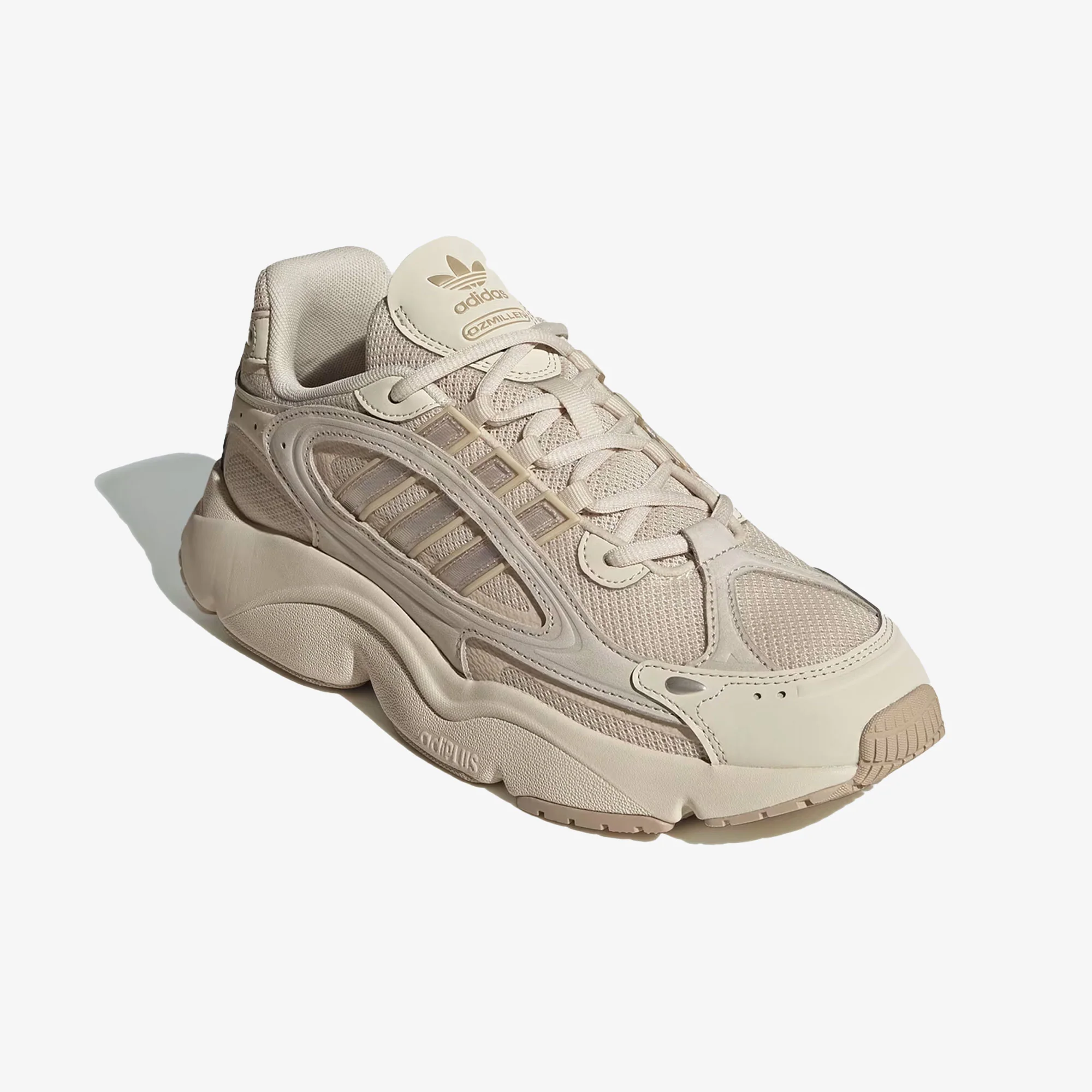 ADIDAS ORIGINALS | OZMILLEN { ALUMINIUM/WONDER BEIGE/SILVER METALLIC - Image 3