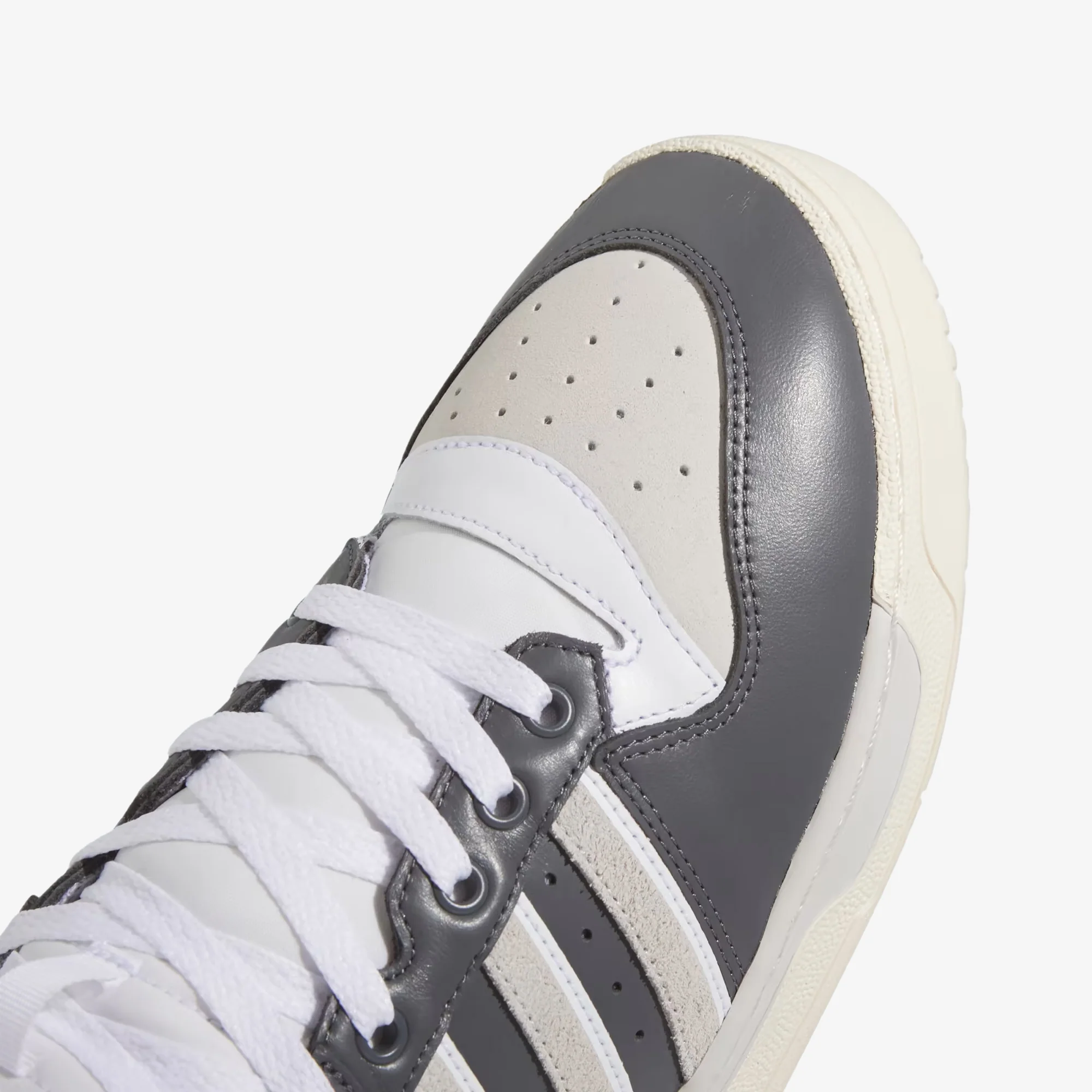 Adidas Originals | RIVALRY HIGH SCRATCHY { GREY FIVE/ GREY ONE /CREAM WHITE - Image 5