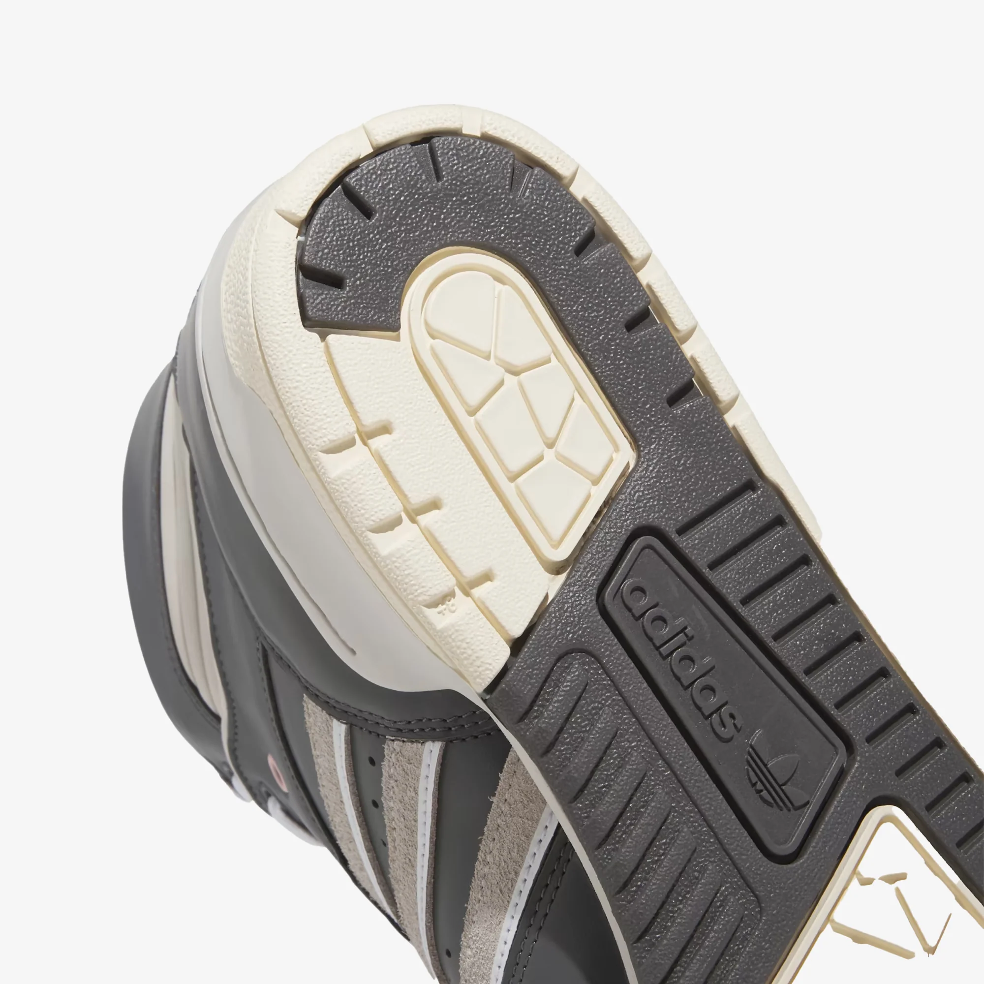 Adidas Originals | RIVALRY HIGH SCRATCHY { GREY FIVE/ GREY ONE /CREAM WHITE - Image 6