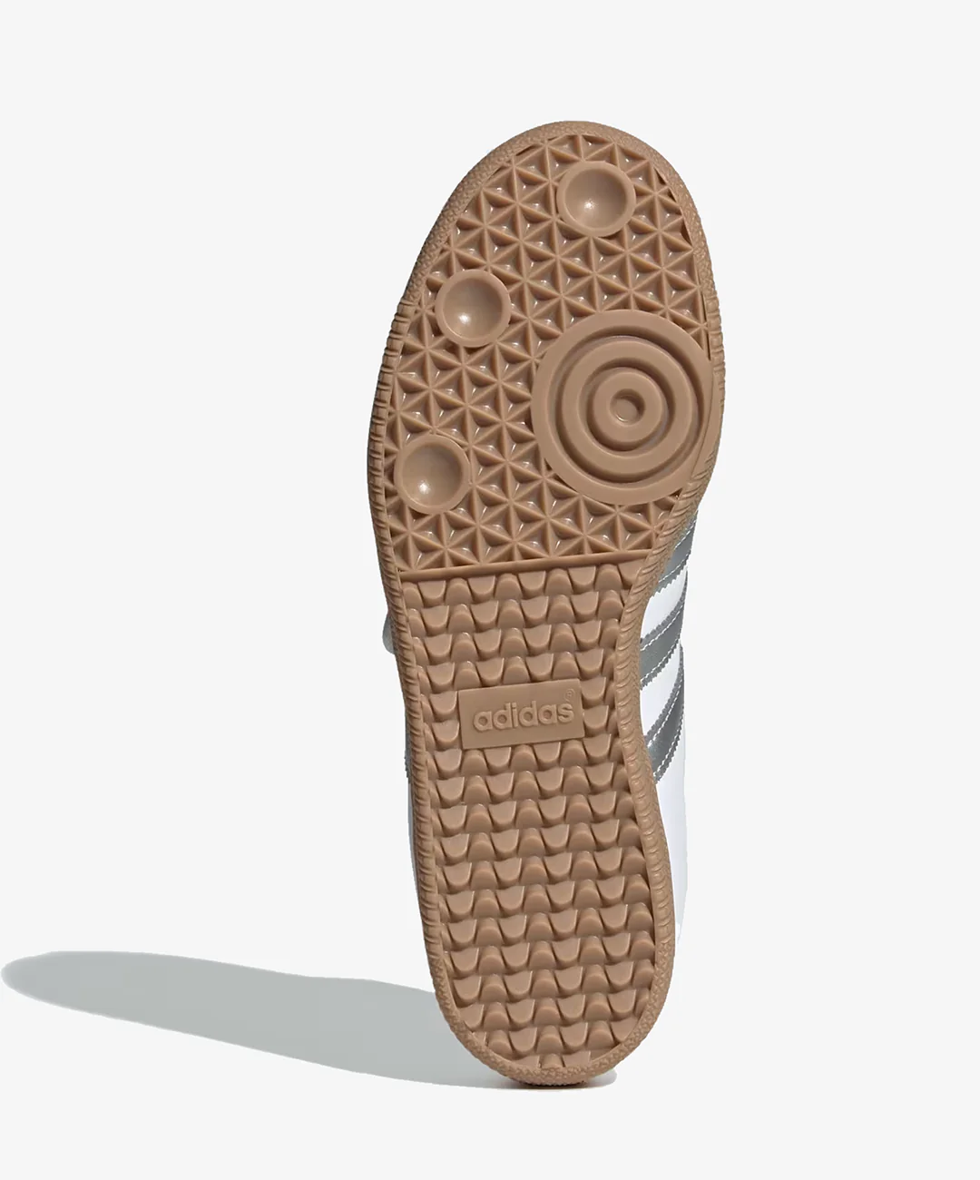 ADIDAS ORIGINALS | SAMBA JANE { WHITE/SILVER METALLIC-GUM - Image 6
