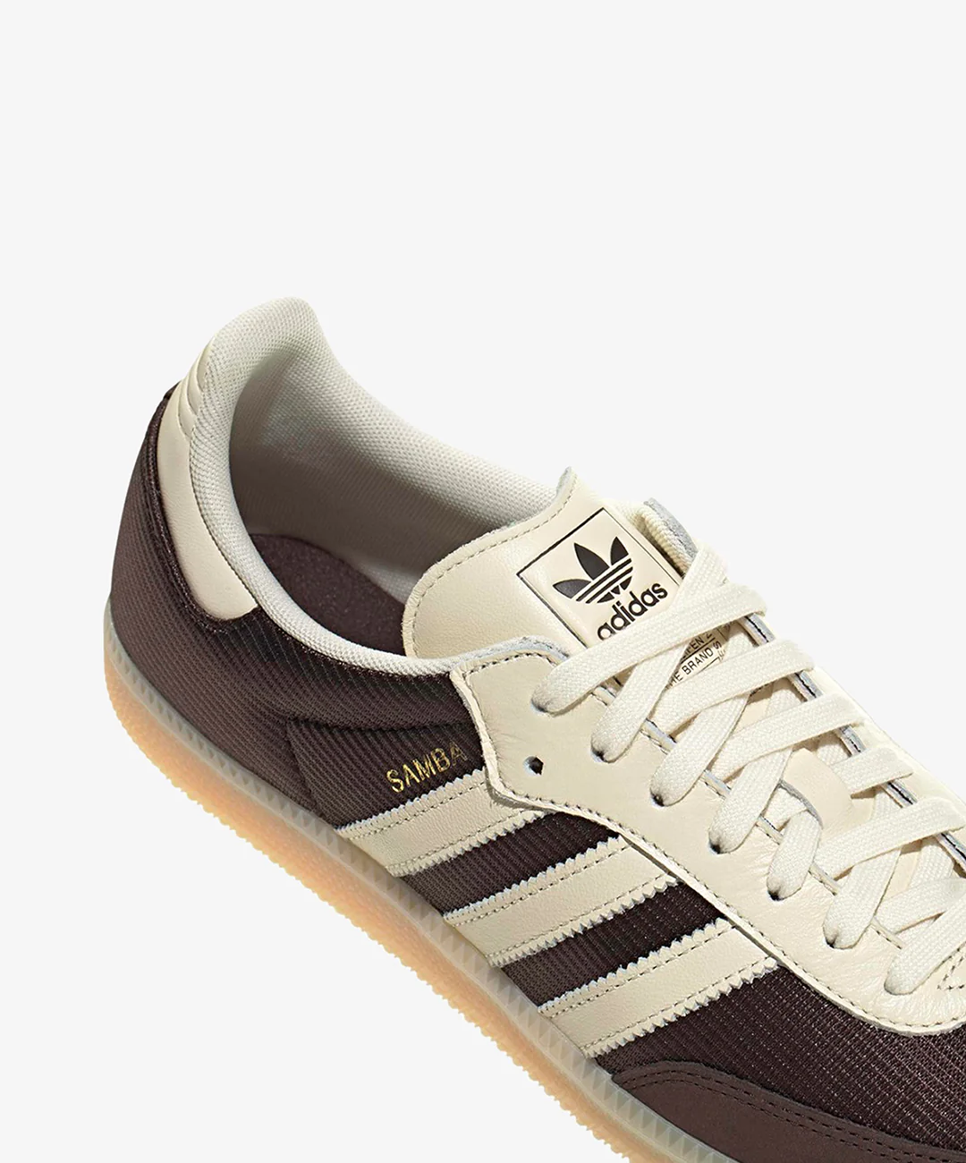 ADIDAS ORIGINALS | SAMBA OG { AURORA COFFEE/CREAM WHITE/SAND STRATA - Image 5