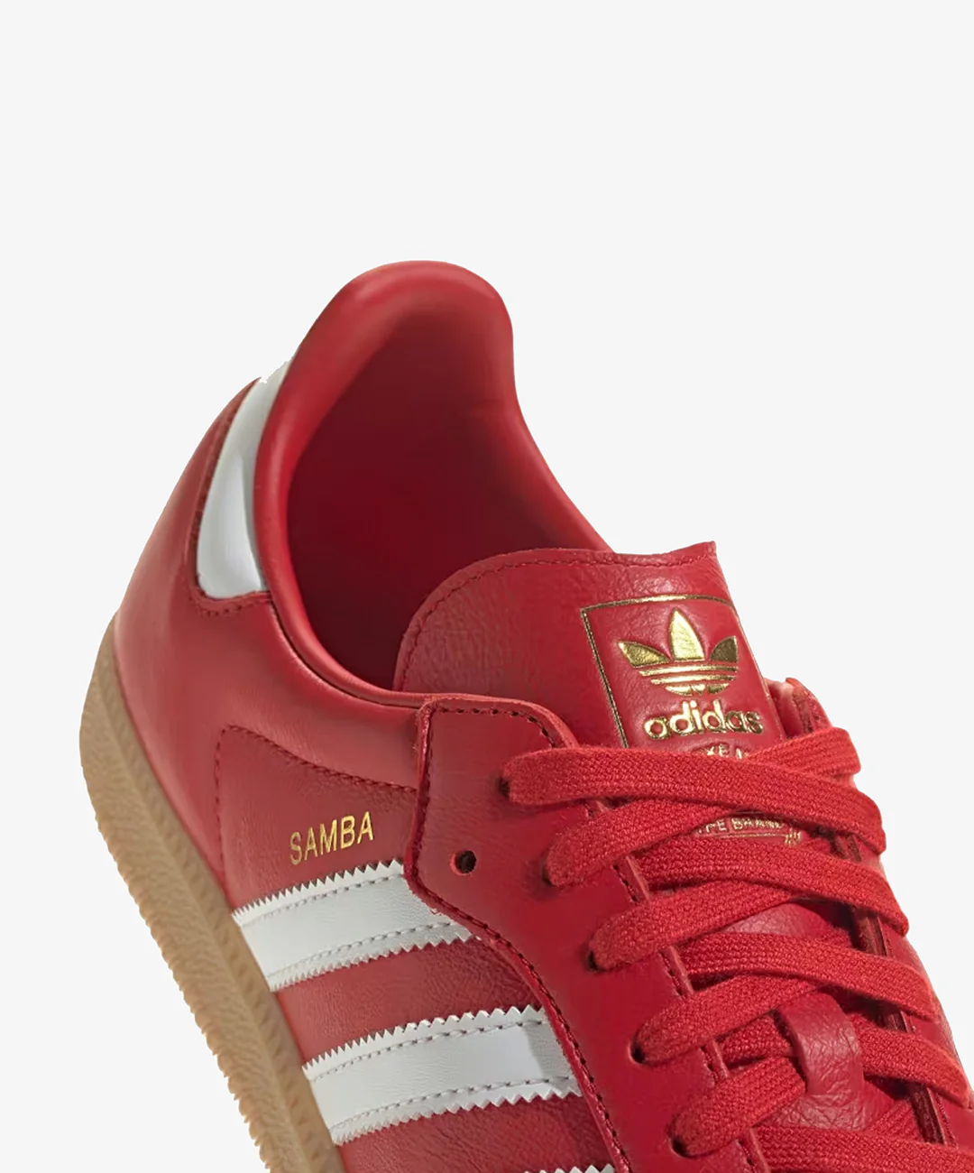 ADIDAS ORIGINALS | SAMBA OG { BETTER SCARLET/CLOUD WHITE/GUM - Image 6