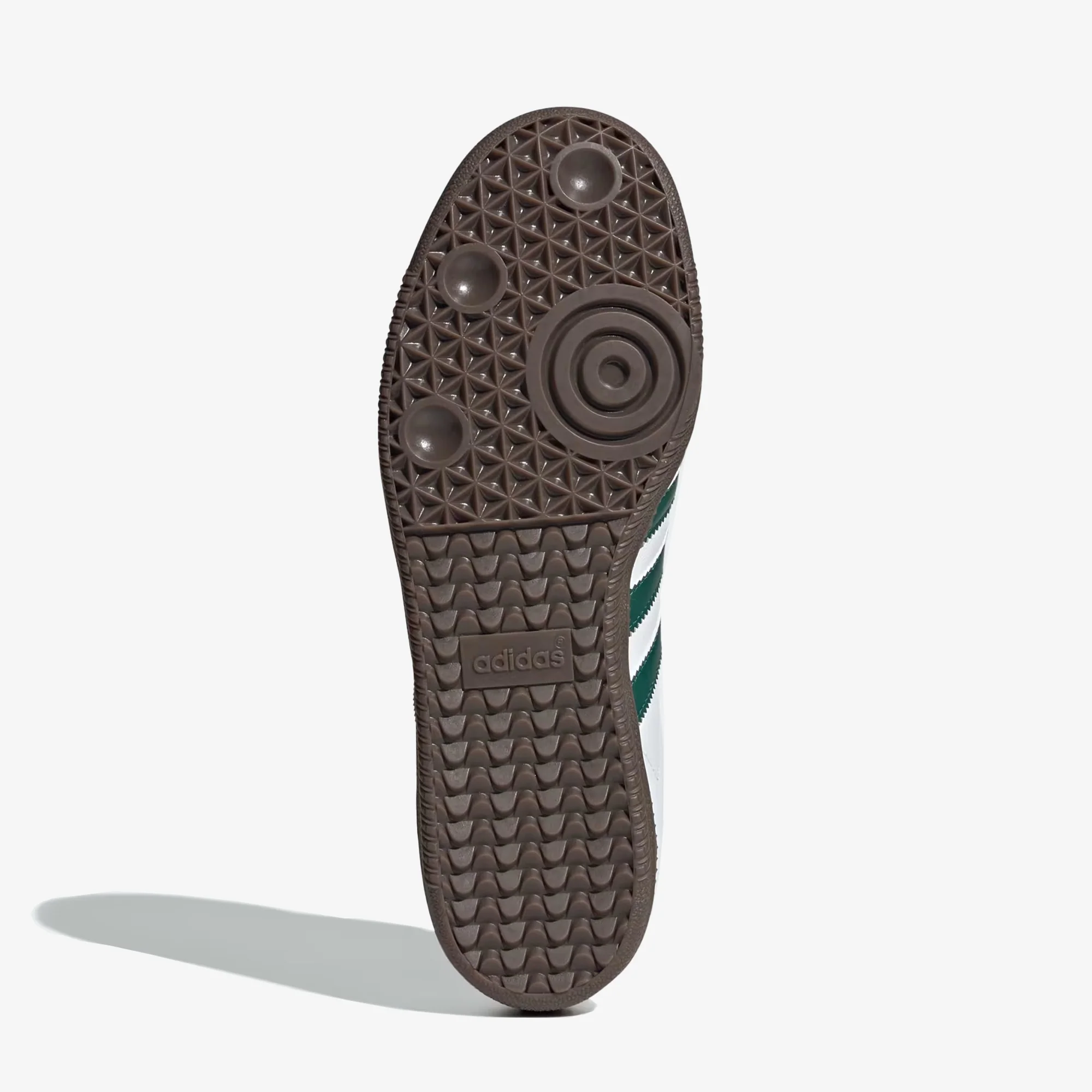ADIDAS ORIGINALS | SAMBA OG { CLOUD WHITE/GREEN/CLEAR GRANITE - Image 7