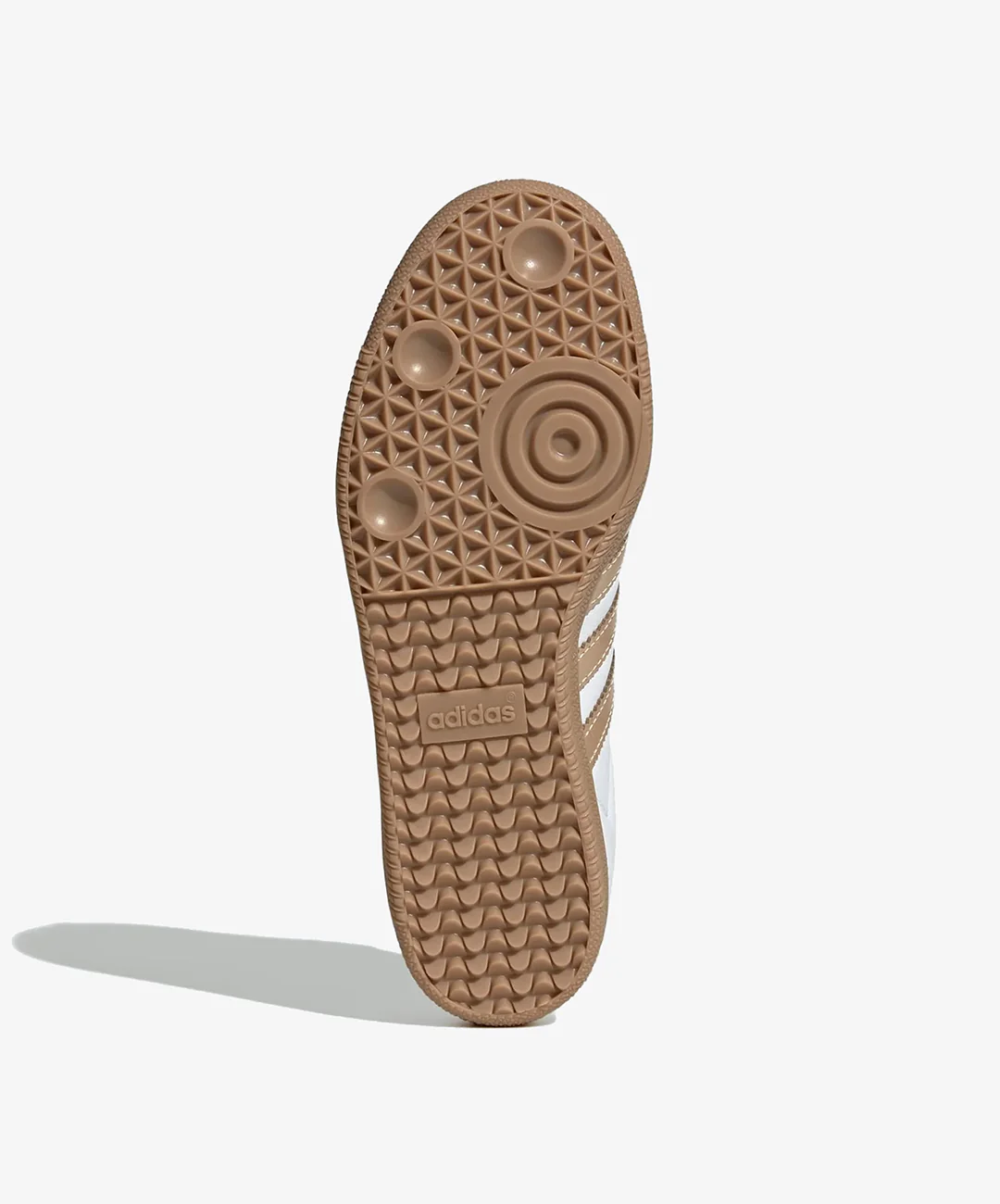 ADIDAS ORIGINALS | SAMBA OG { CLOUD WHITE/WONDER GOLD MET./GREY ONE - Image 5