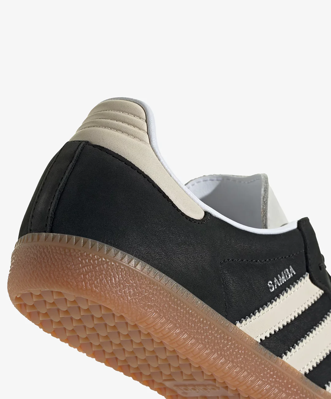 Adidas Originals | SAMBA OG { CORE BLACK/WONDER WHITE/SILVER METALLIC - Image 6