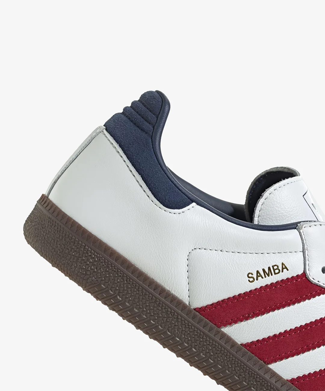 ADIDAS ORIGINALS | SAMBA OG { CORE WHITE/TEAM VICTORY RED/NIGHT INDIGO - Image 6