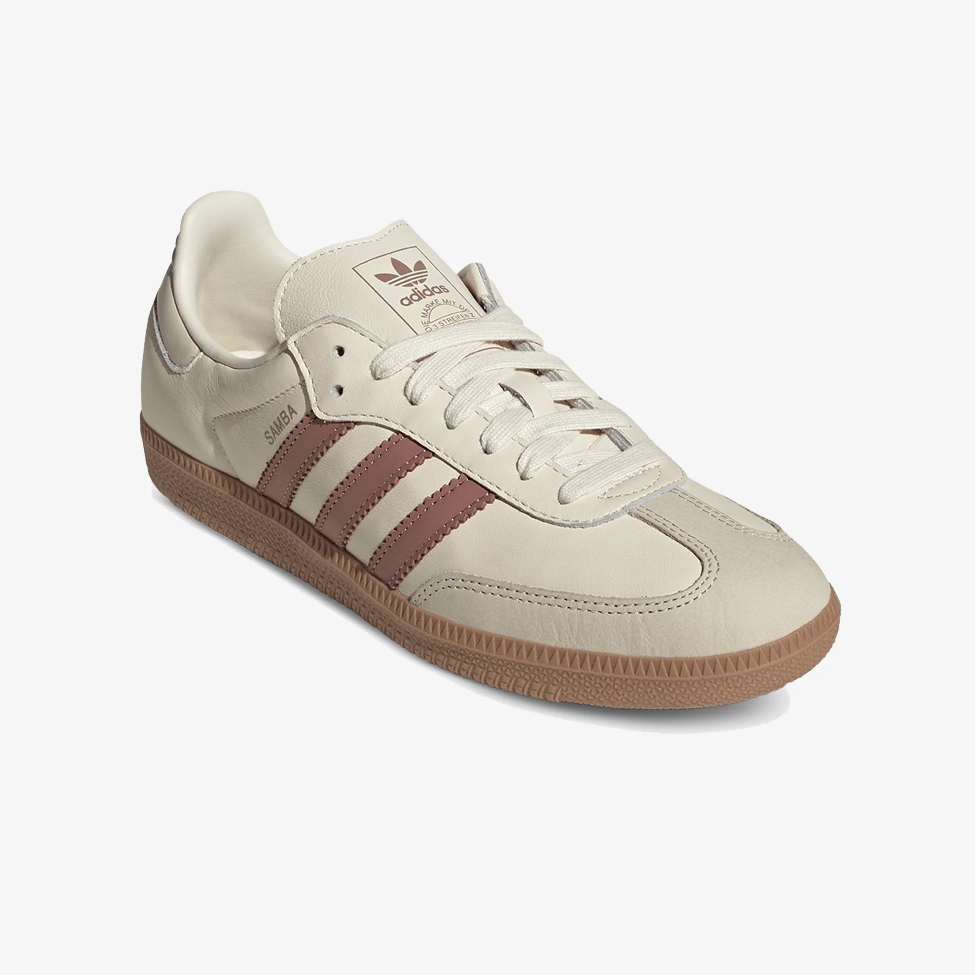 ADIDAS ORIGINALS | SAMBA OG { CREAM WHITE/WONDER WHITE/WRAM CLAY - Image 2