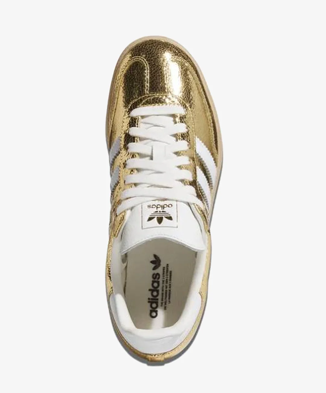 ADIDAS ORIGINALS | SAMBA OG { GOLD METALLIC/WHITE-CORE WHITE - Image 2