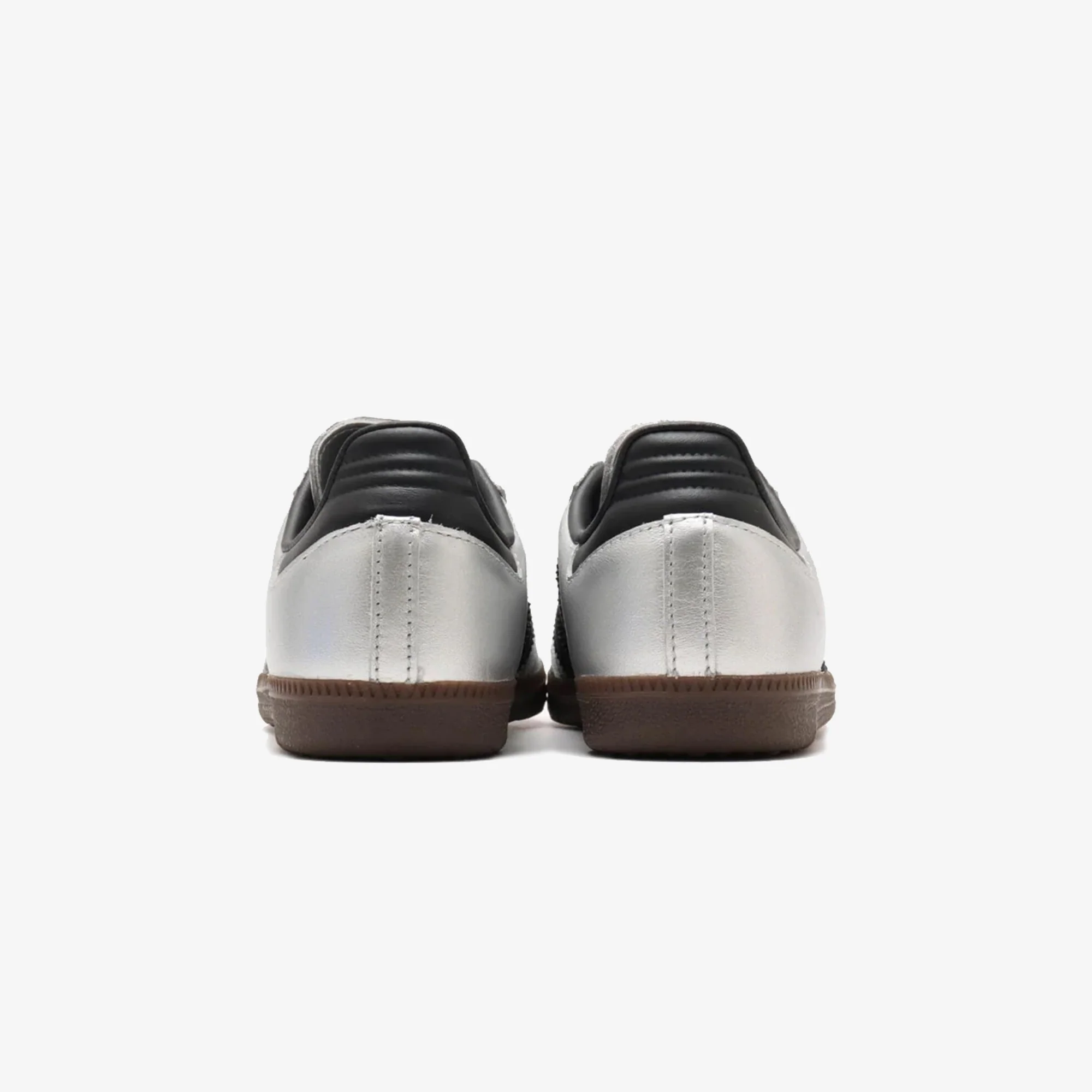 ADIDAS ORIGINALS | SAMBA OG { SILVER METALLIC/CORE BLACK - Image 4