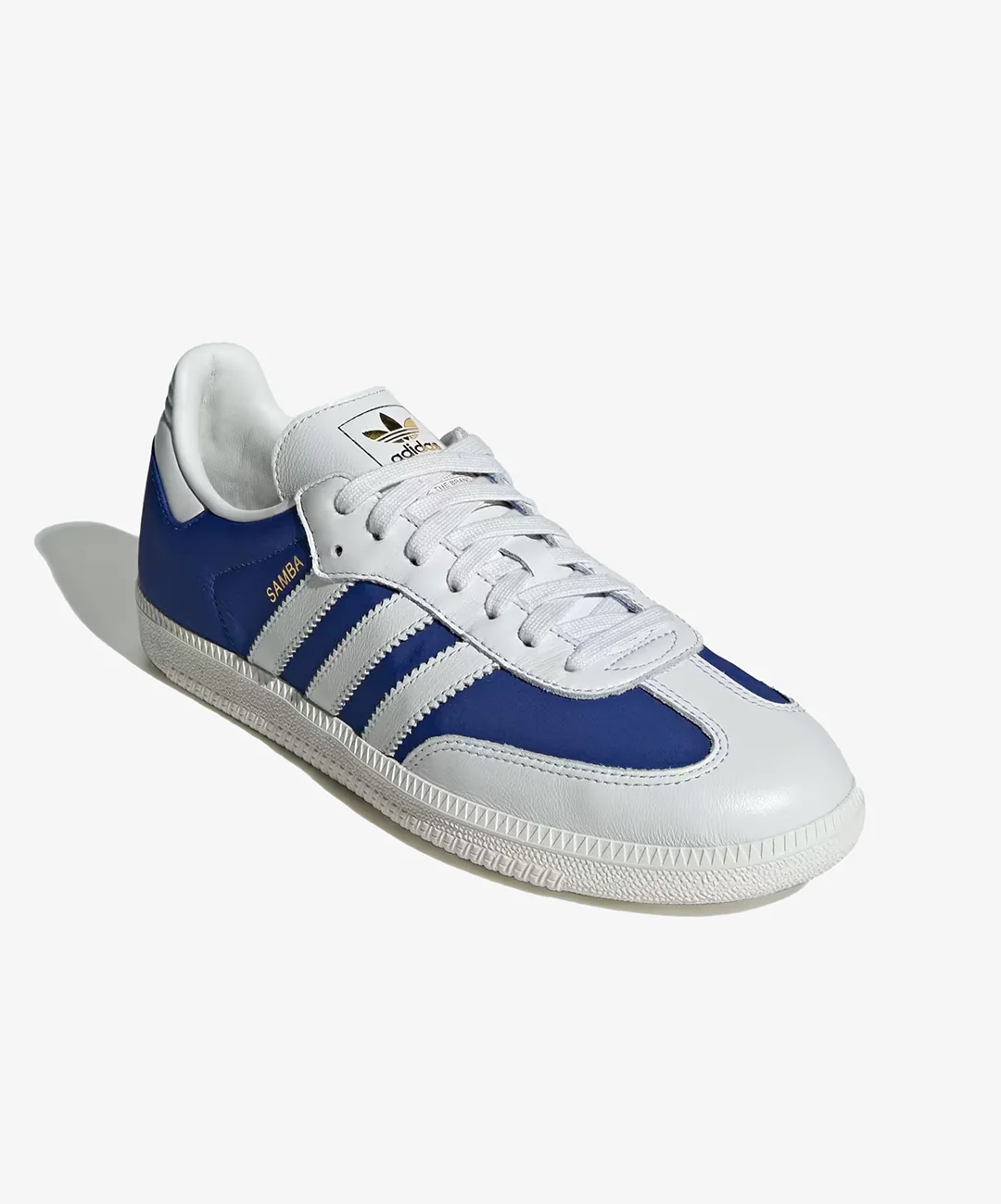 ADIDAS ORIGINALS | SAMBA OG { WHITE//ROYAL BLUE - Image 3