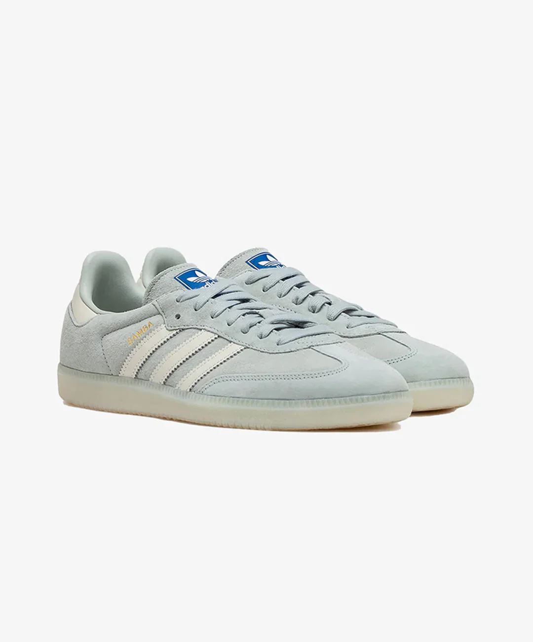 ADIDAS ORIGINALS | SAMBA OG { WONDER SILVER/CHALK WHITE/OFF WHITE - Image 3