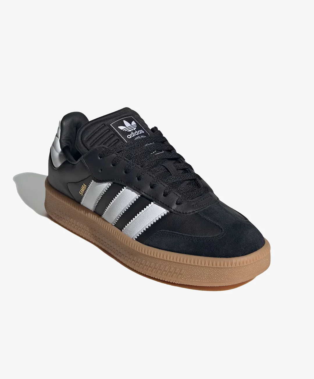 ADIDAS ORIGINALS | SAMBA XLG { CORE BLACK/CLOUD WHITE/GUM - Image 3
