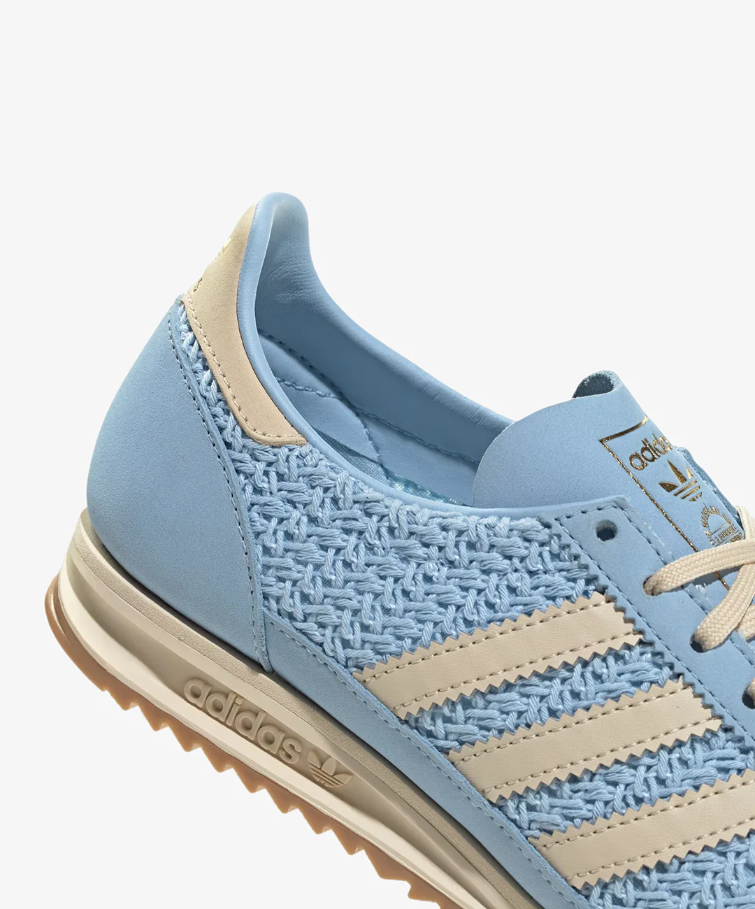 ADIDAS ORIGINALS | SL 72 OG { CLEAR SKY / SAND STRATA / CREAM WHITE - Image 6