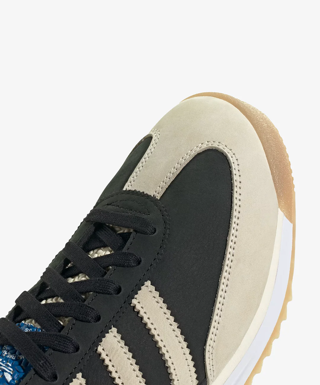 ADIDAS ORIGINALS | SL 72 OG { CORE BLACK/CREAM WHITE/GUM - Image 5