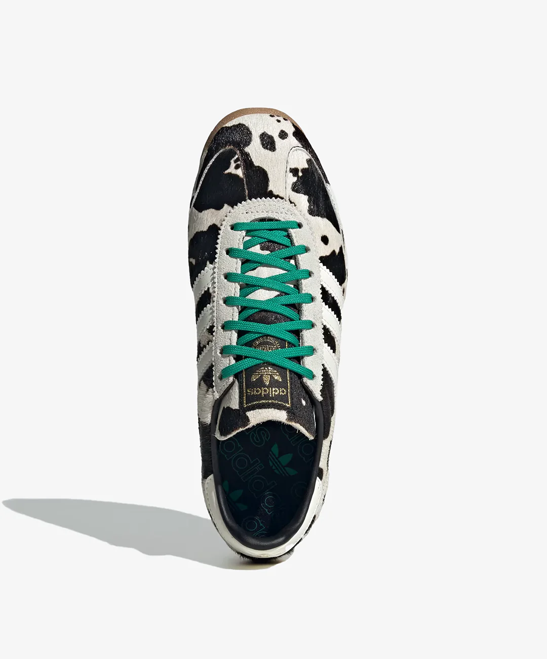 ADIDAS ORIGINALS | SL 72 OG { CORE BLACK/OFF WHITE/COURT GREEN - Image 2