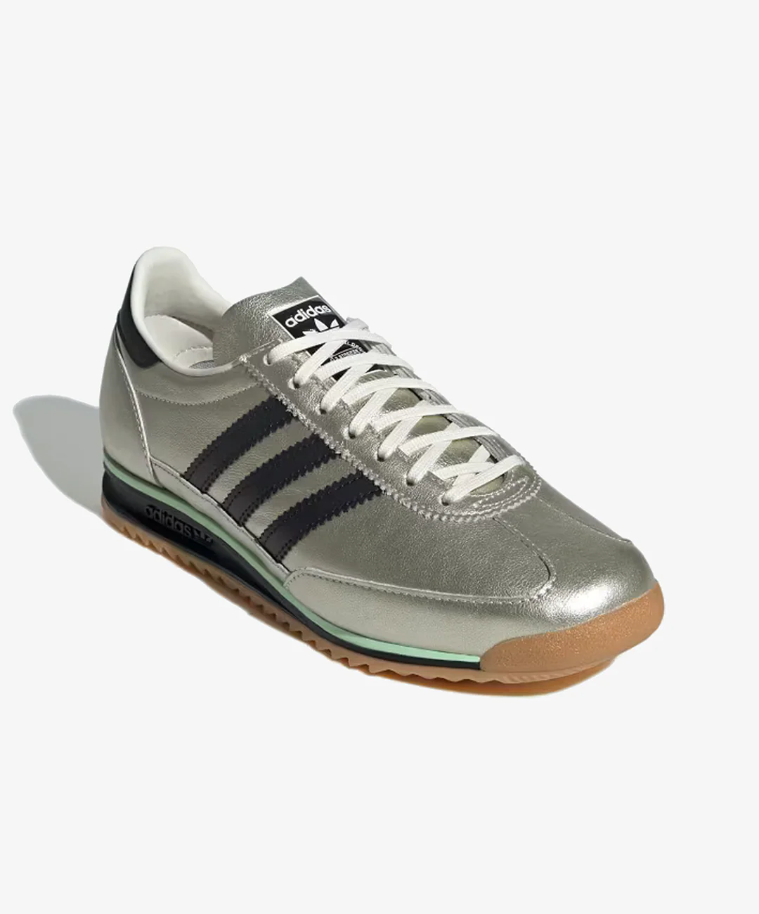 ADIDAS ORIGINALS | SL 72 OG { OFF WHITE/CORE BLACK/GUM - Image 3
