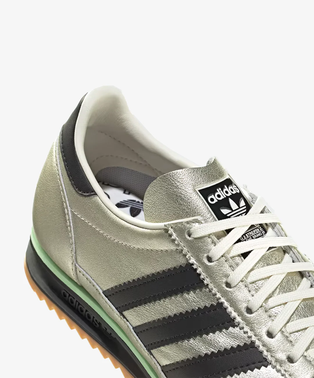 ADIDAS ORIGINALS | SL 72 OG { OFF WHITE/CORE BLACK/GUM - Image 5