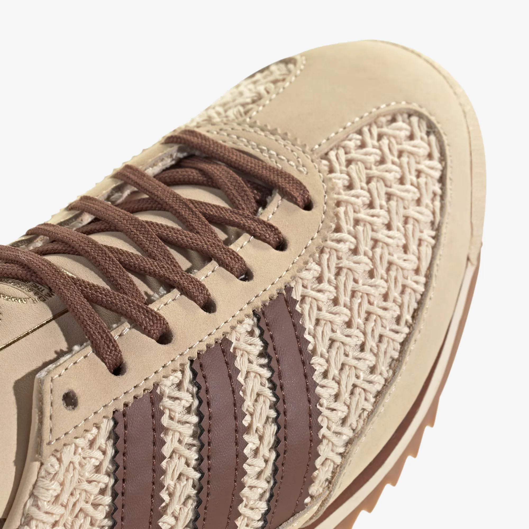 ADIDAS ORIGINALS | SL 72 OG { SAND STRATA / PRELOVED BROWN / CREAM WHITE - Image 5