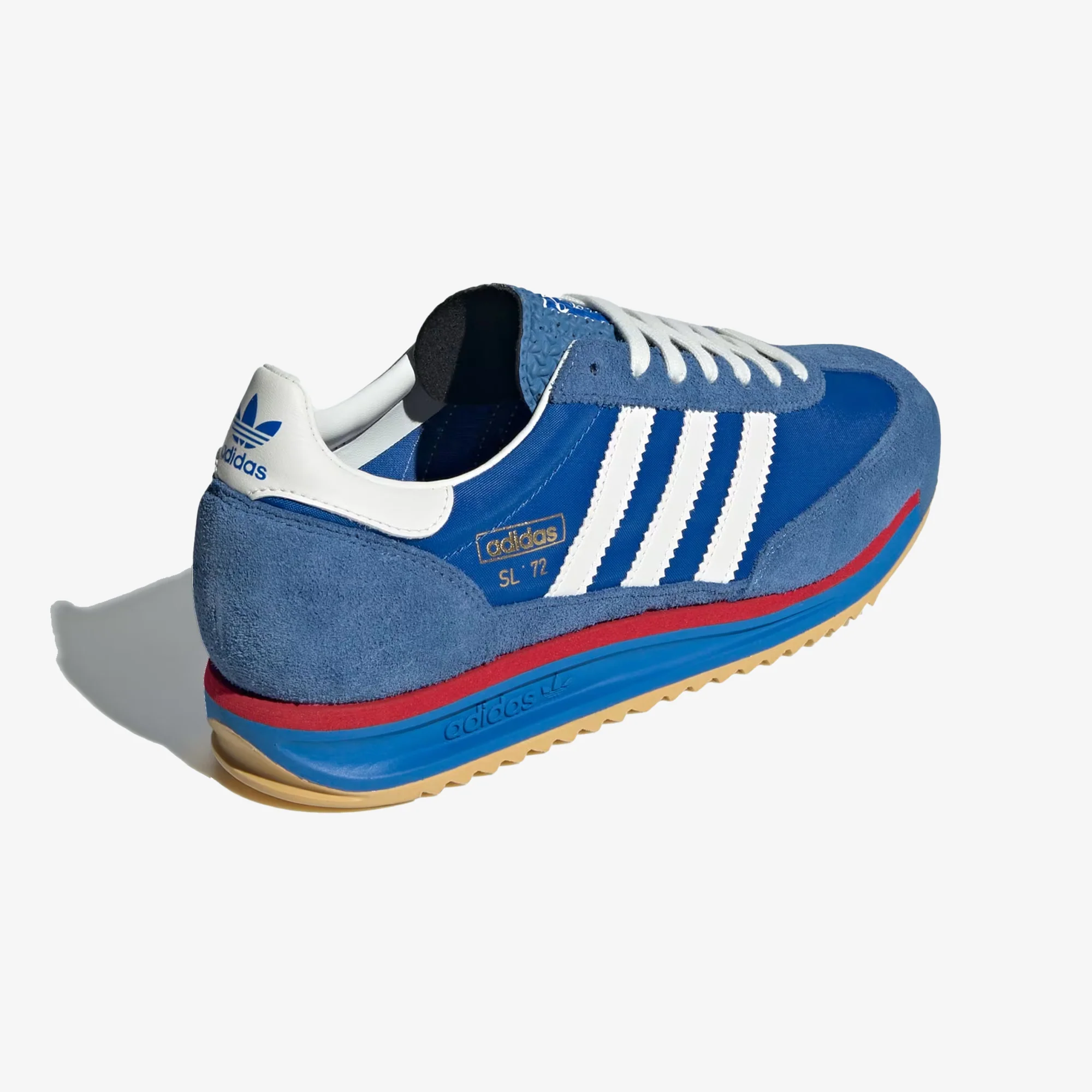 ADIDAS ORIGINALS | SL 72 RS { BLUE/CORE WHITE/BETTER SCARLET - Image 4