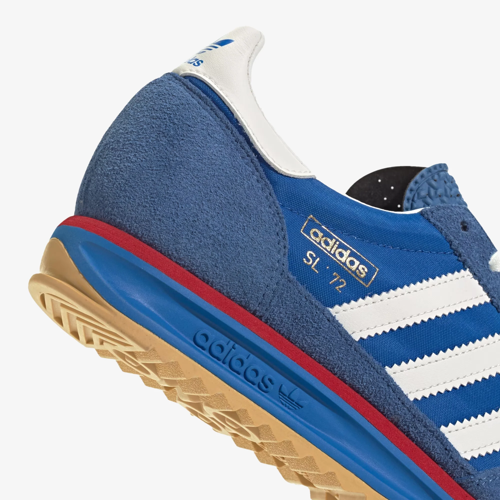 ADIDAS ORIGINALS | SL 72 RS { BLUE/CORE WHITE/BETTER SCARLET - Image 5