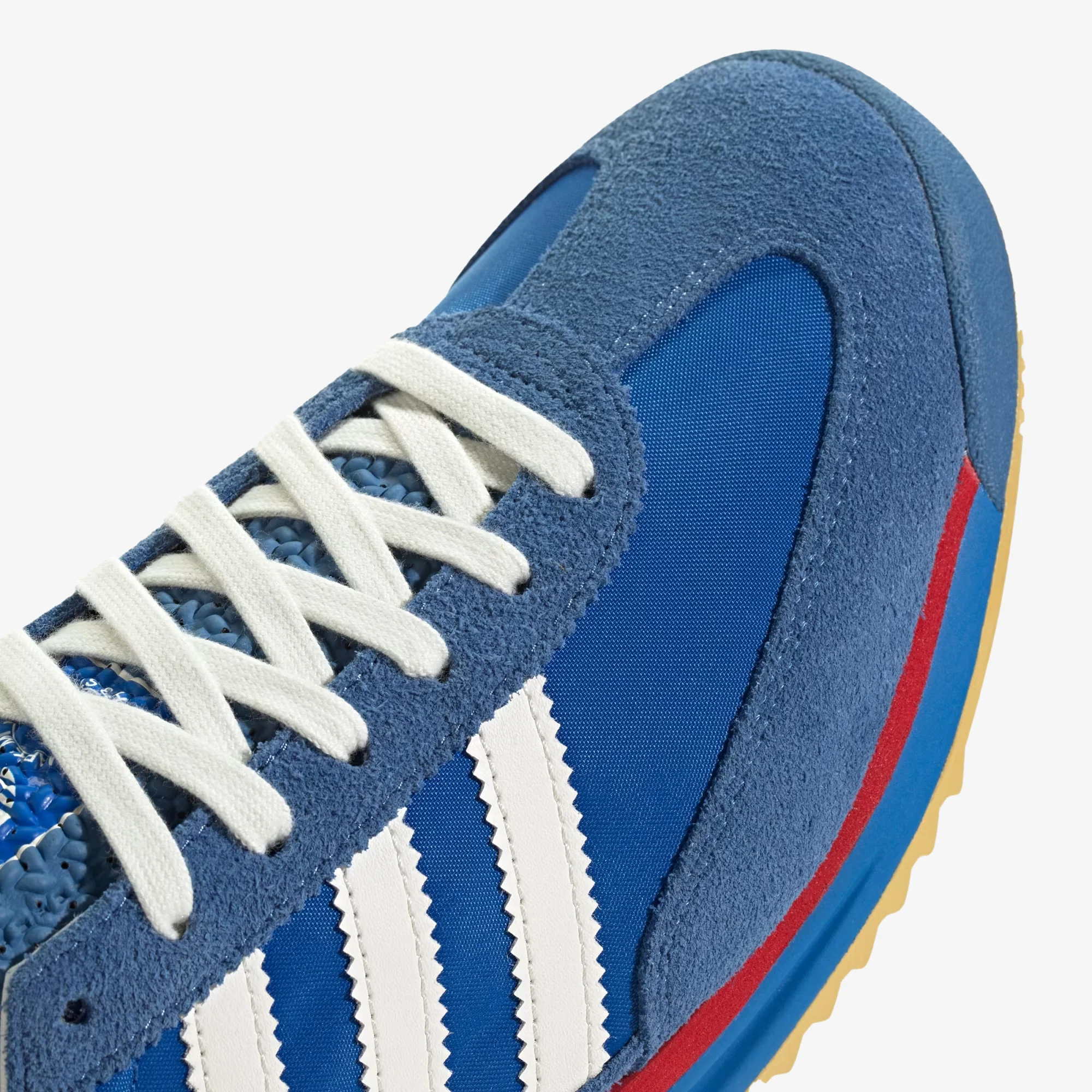 ADIDAS ORIGINALS | SL 72 RS { BLUE/CORE WHITE/BETTER SCARLET - Image 6