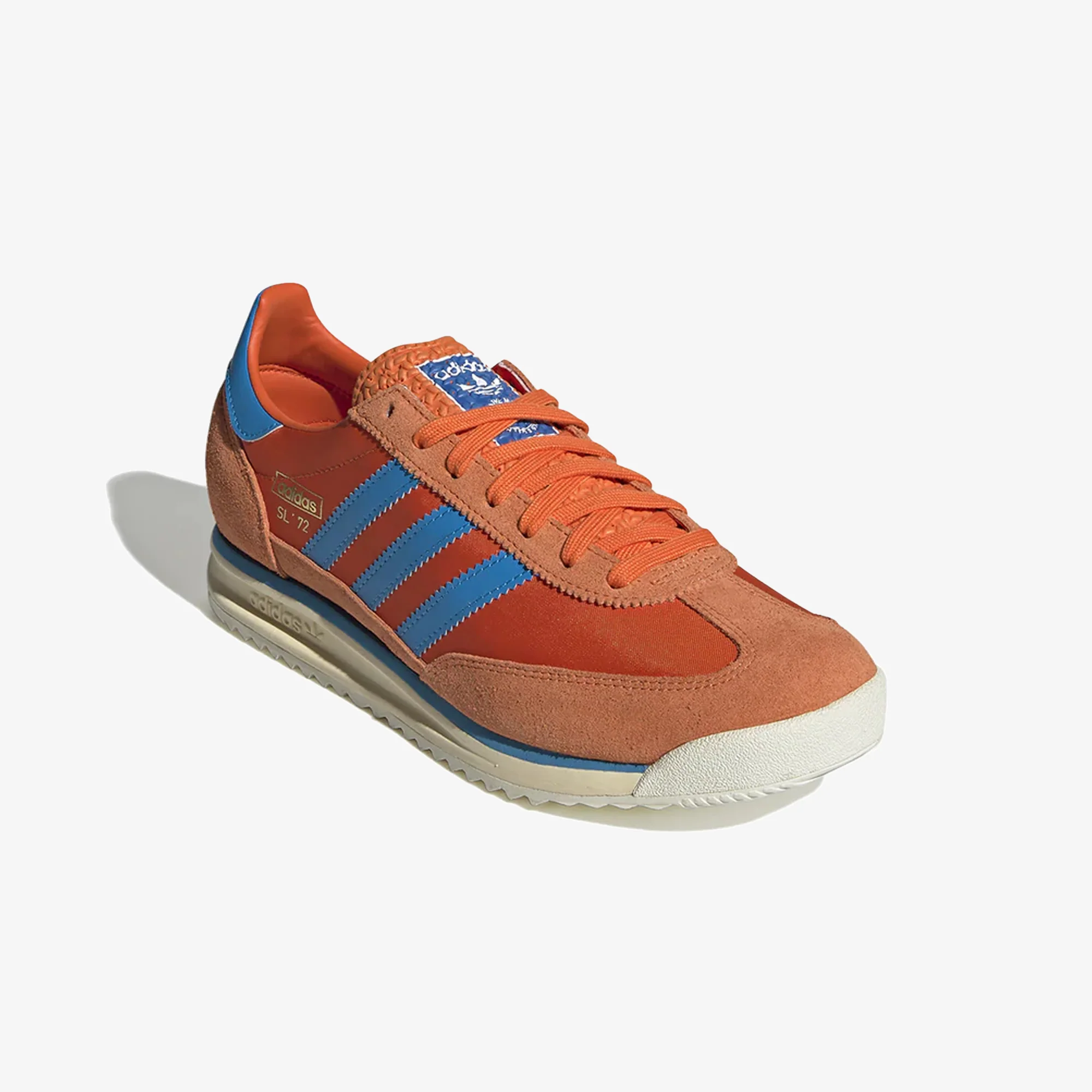 ADIDAS ORIGINALS | SL 72 RS { ORANGE/BLUE - Image 3