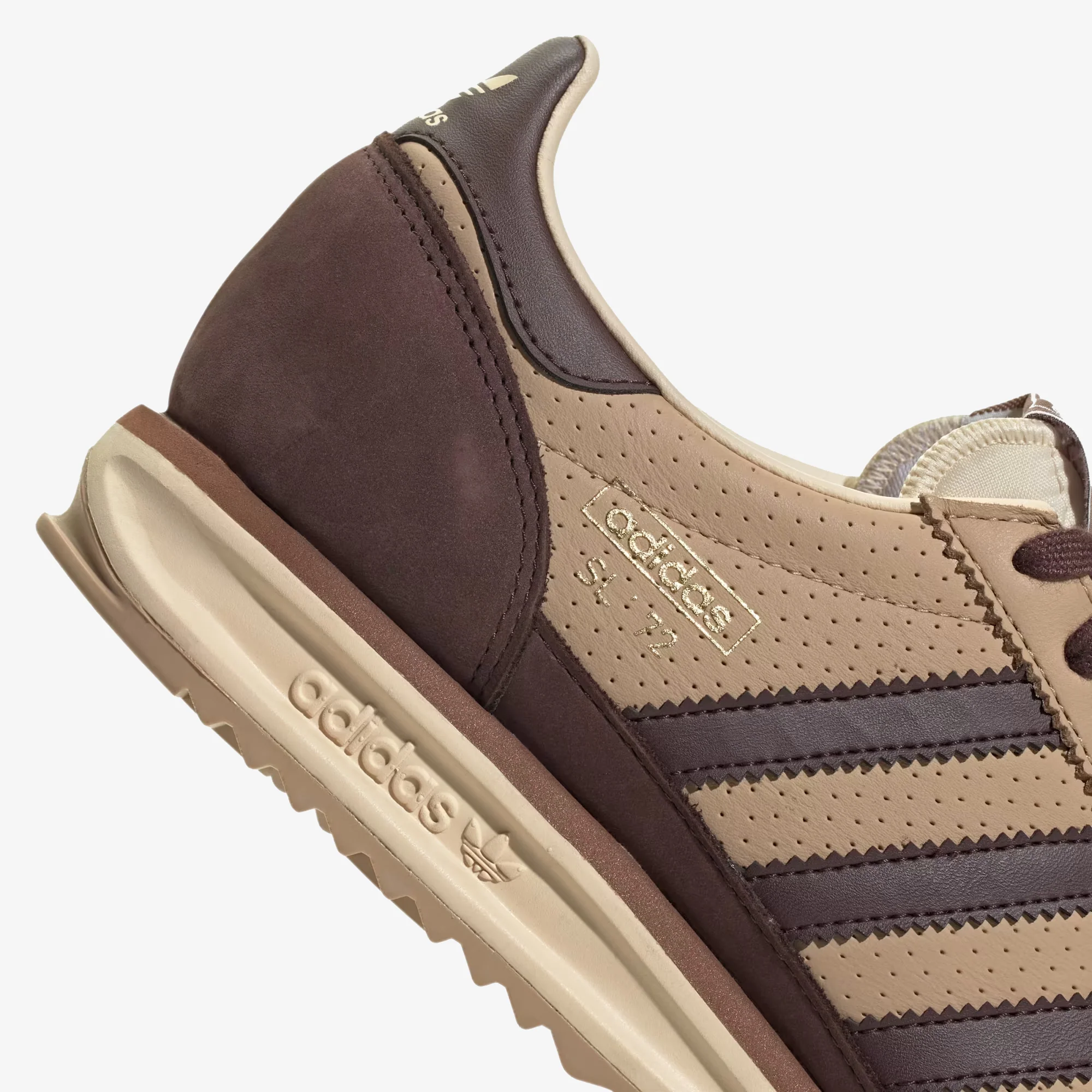 ADIDAS ORIGINALS | SL 72 RS { WARM SANDSTONE/SHADOW BROWN/PRELOVED BROWN - Image 5
