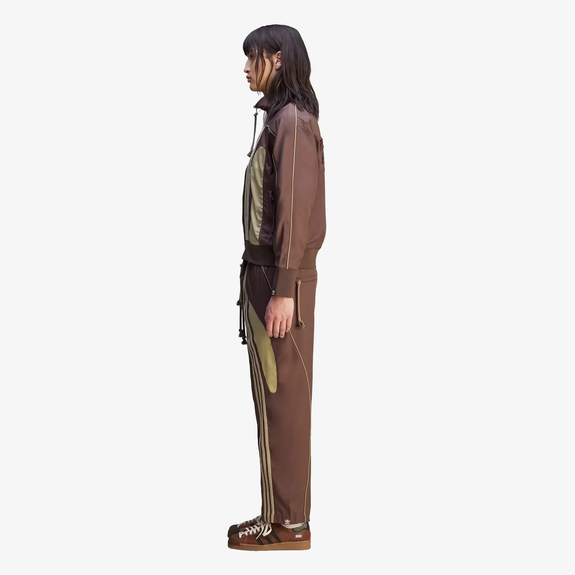 ADIDAS ORIGINALS | SONG FOR THE MUTE SPRING WOVEN JACKET { BROWN - Image 9