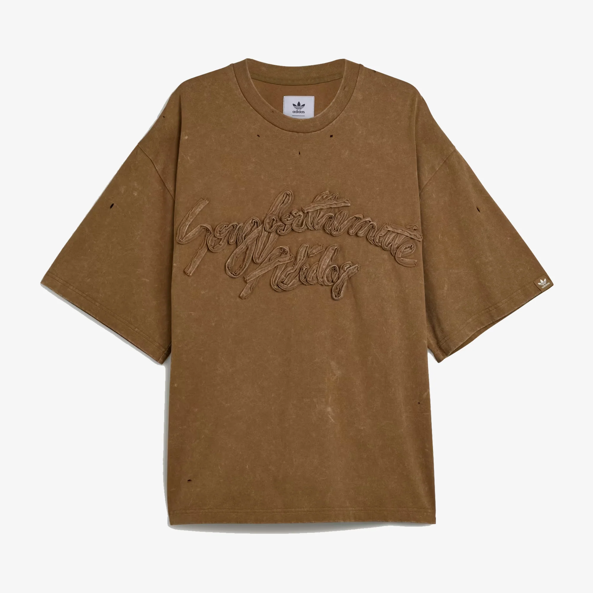 ADIDAS ORIGINALS | SONG FOR THE MUTE WASHED TEE { EARTH - Image 2