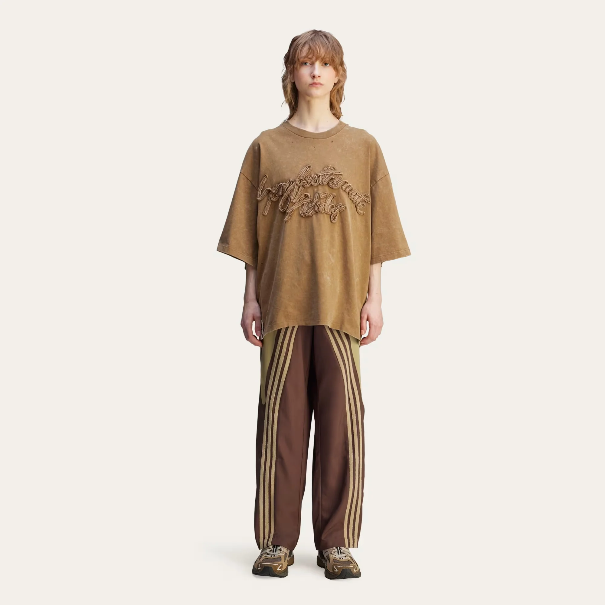 ADIDAS ORIGINALS | SONG FOR THE MUTE WASHED TEE { EARTH - Image 6