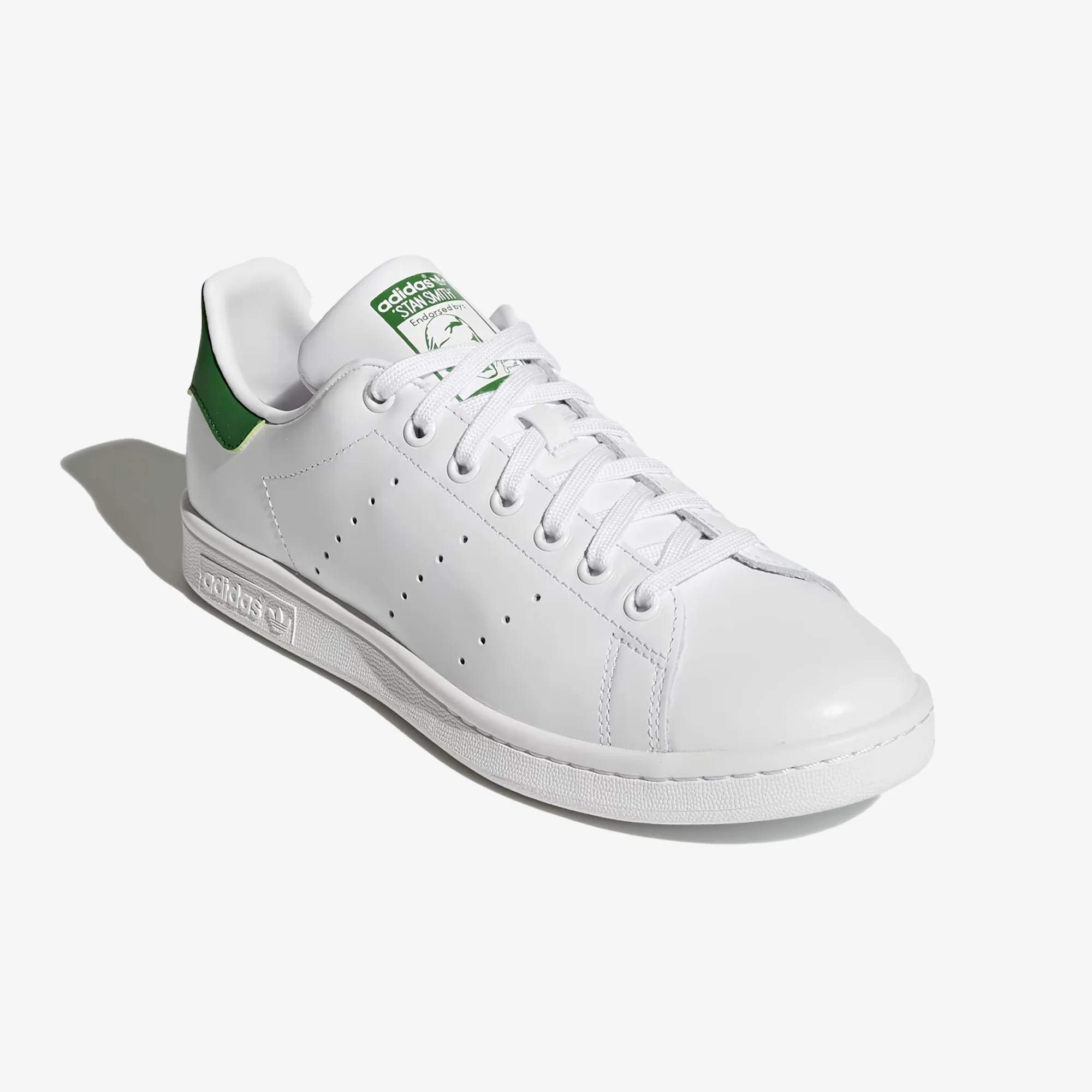 ADIDAS ORIGINALS | STAN SMITH { CLOUD WHITE/CORE WHITE/GREEN - Image 6