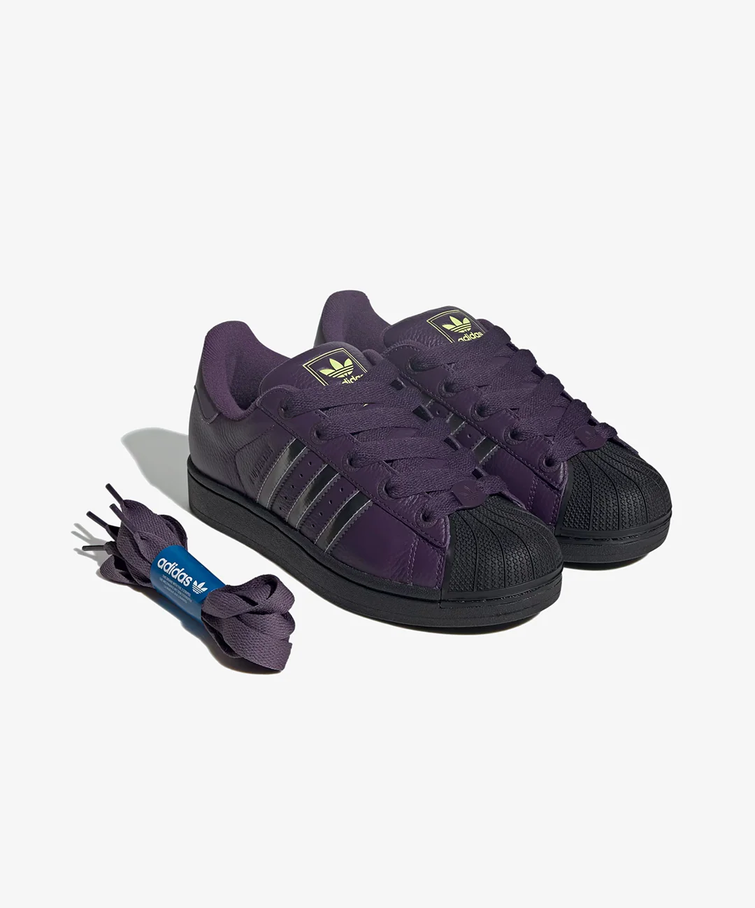 Adidas Originals | SUPERSTAR II { AURORA PLUM/MATTE SILVER/ASH PURPLE - Image 2