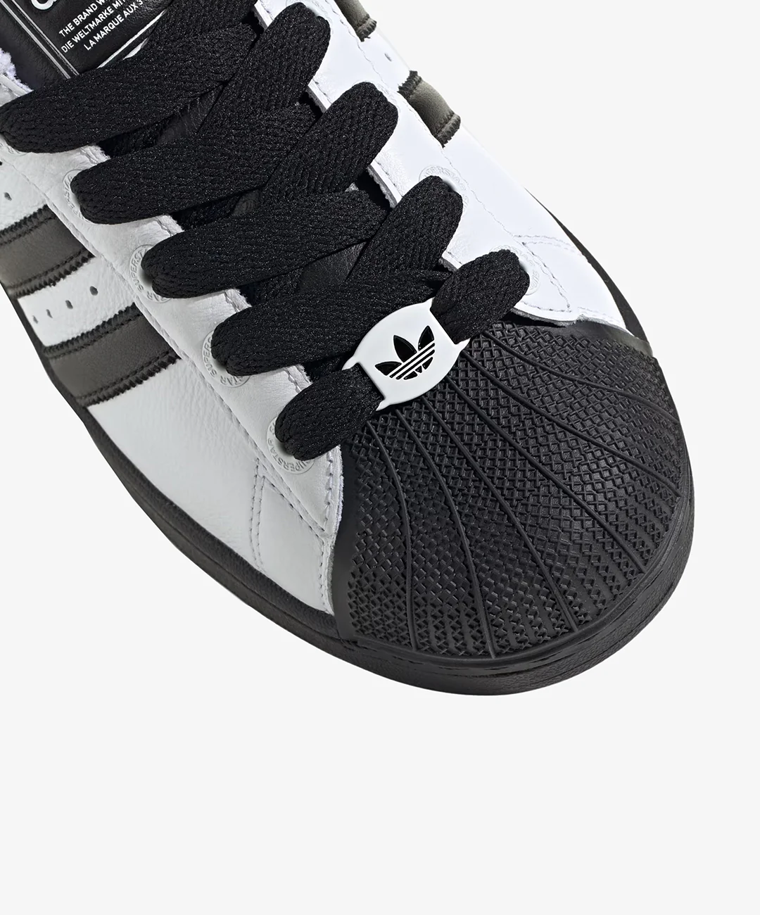 Adidas Originals | SUPERSTAR II { CLOUD WHITE/CORE BLACK - Image 4