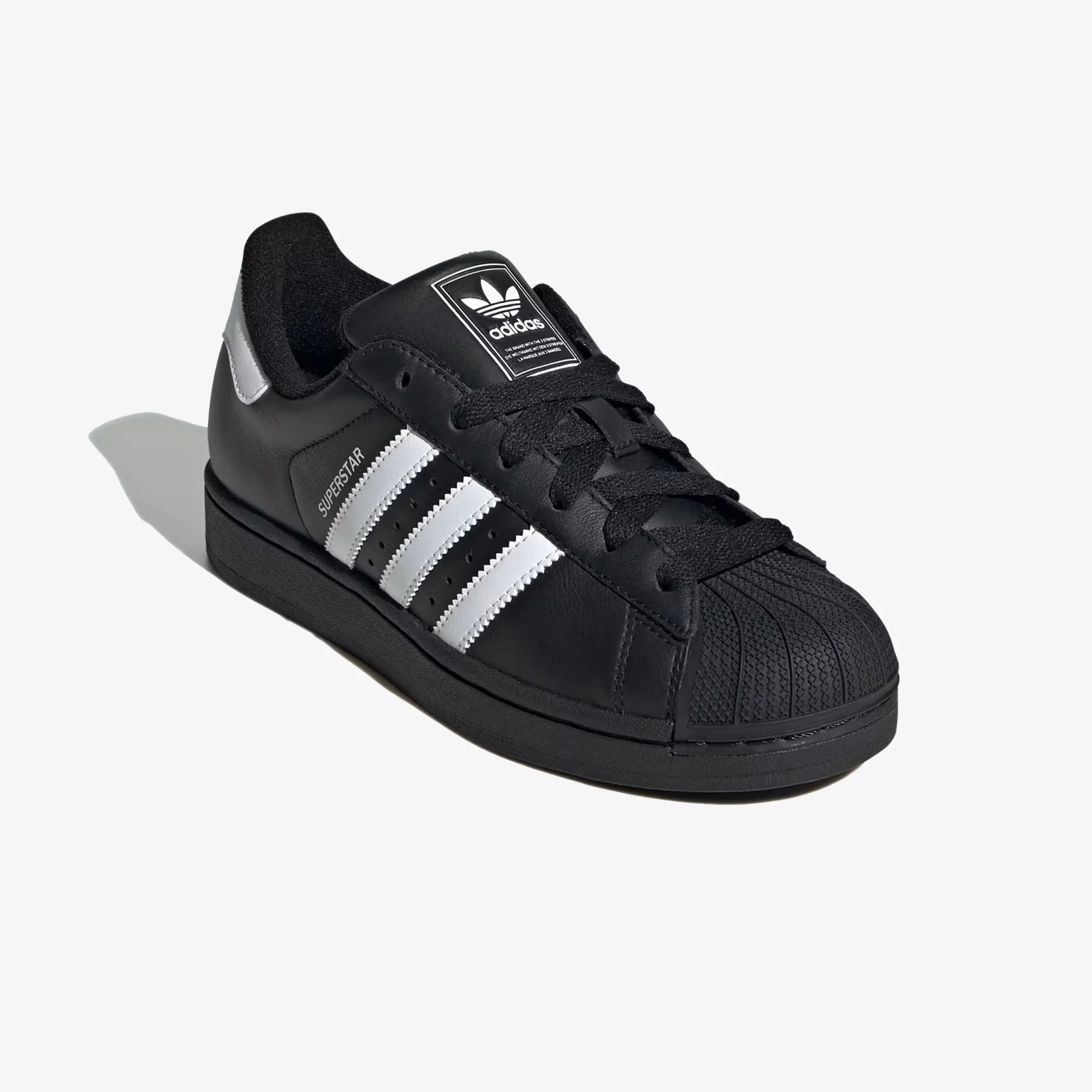 Adidas Originals | SUPERSTAR II { CORE BLACK/CLOUD WHITE - Image 3