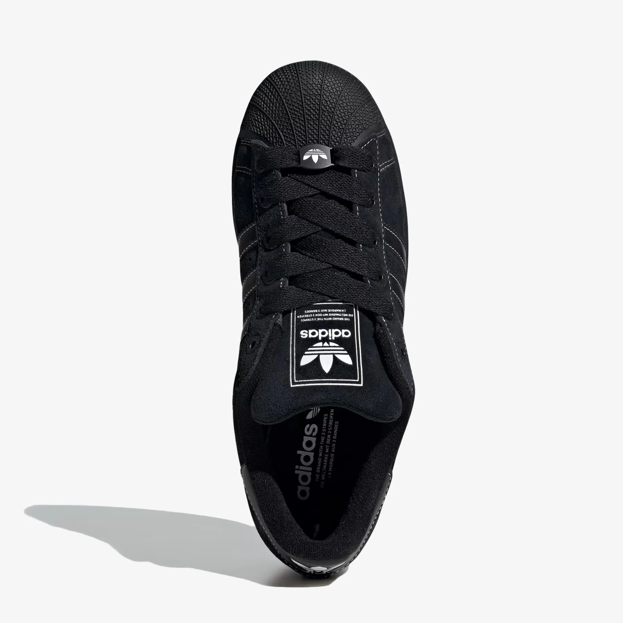 Adidas Originals | SUPERSTAR II { CORE BLACK/CLOUD WHITE - Image 2