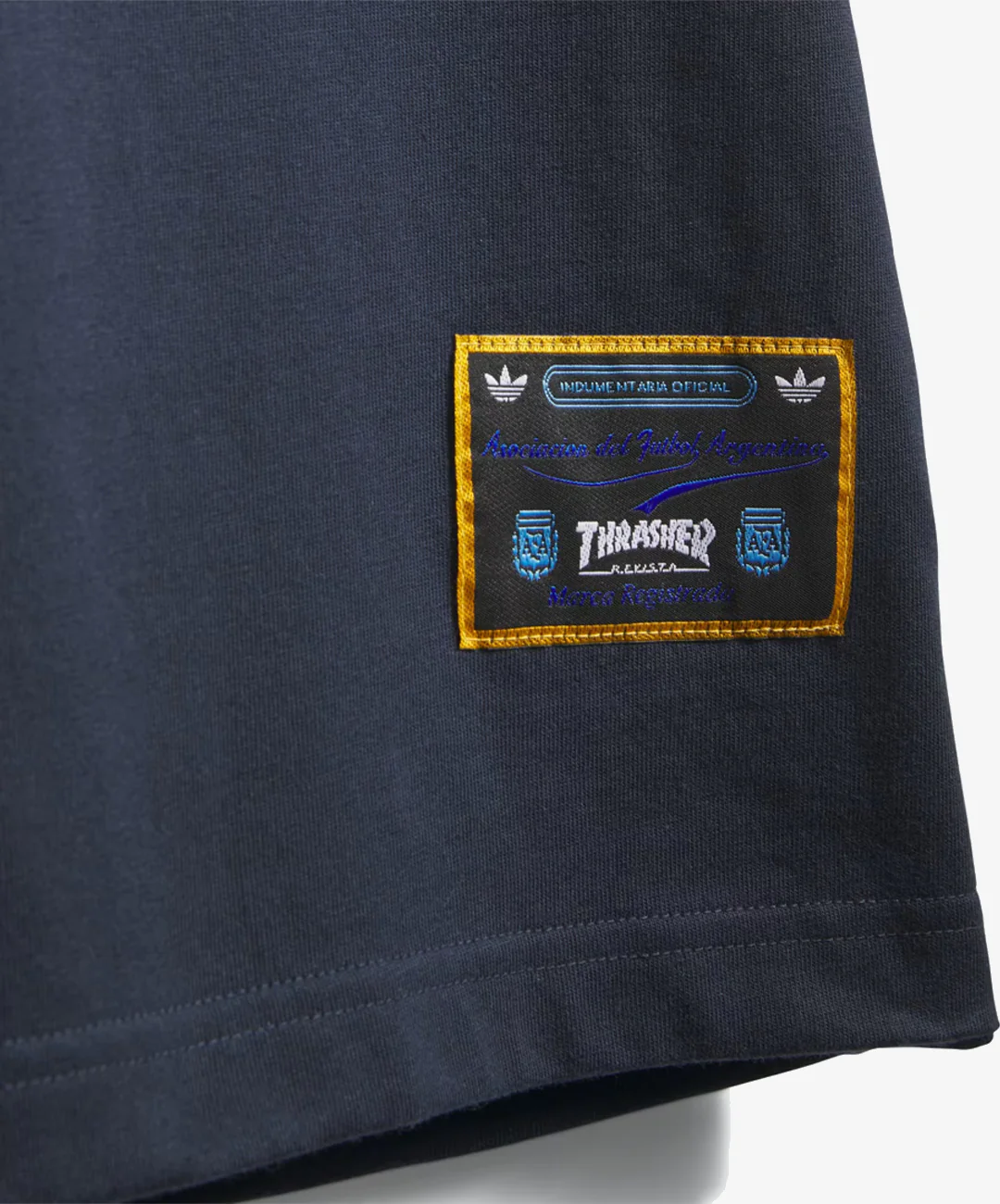 ADIDAS ORIGINALS | THRASHER x AFA ARGENTINA TEE { NIGHT NAVY - Image 5