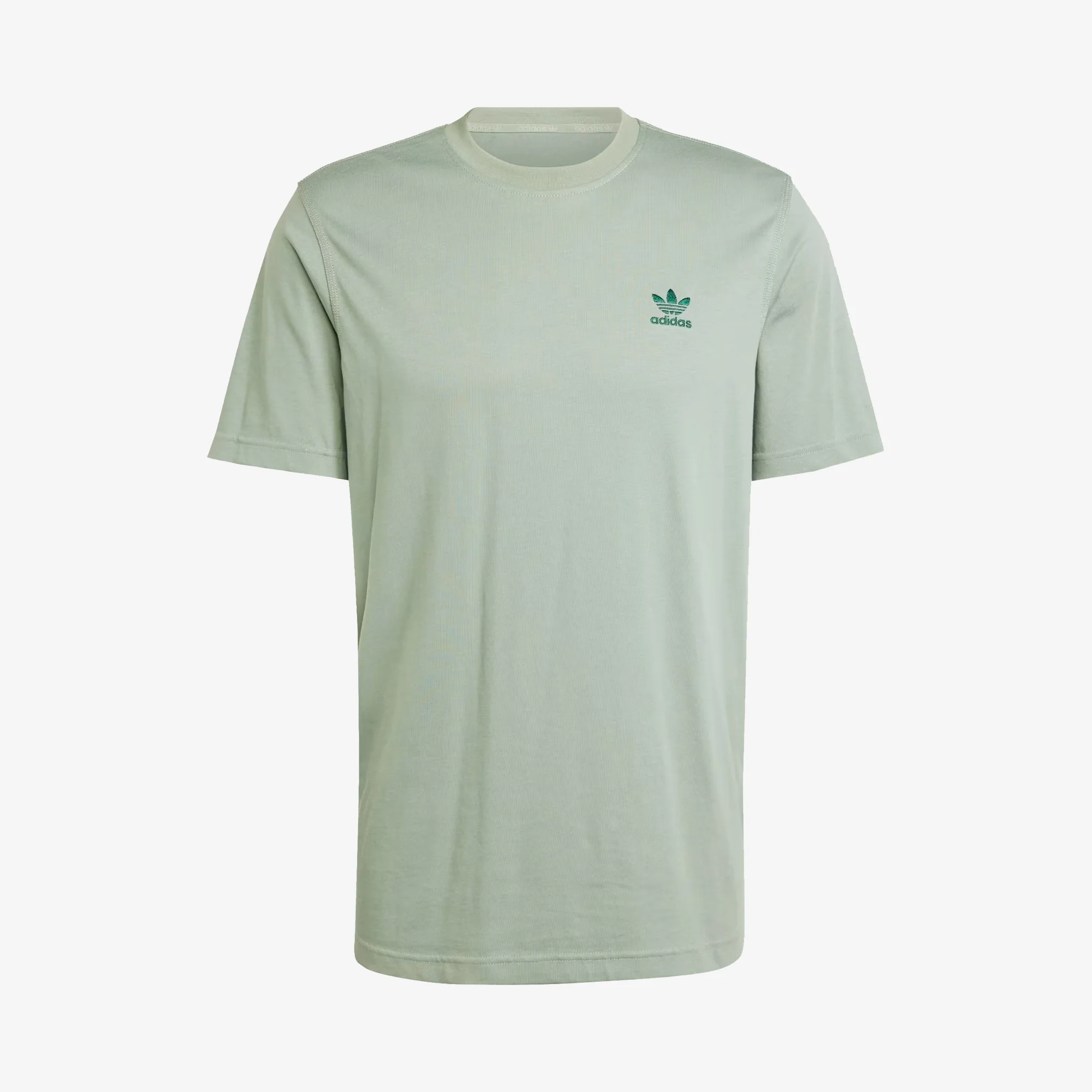 Adidas Originals | TREFOIL ESSENTIALS TEE { SILVER GREEN - Image 4