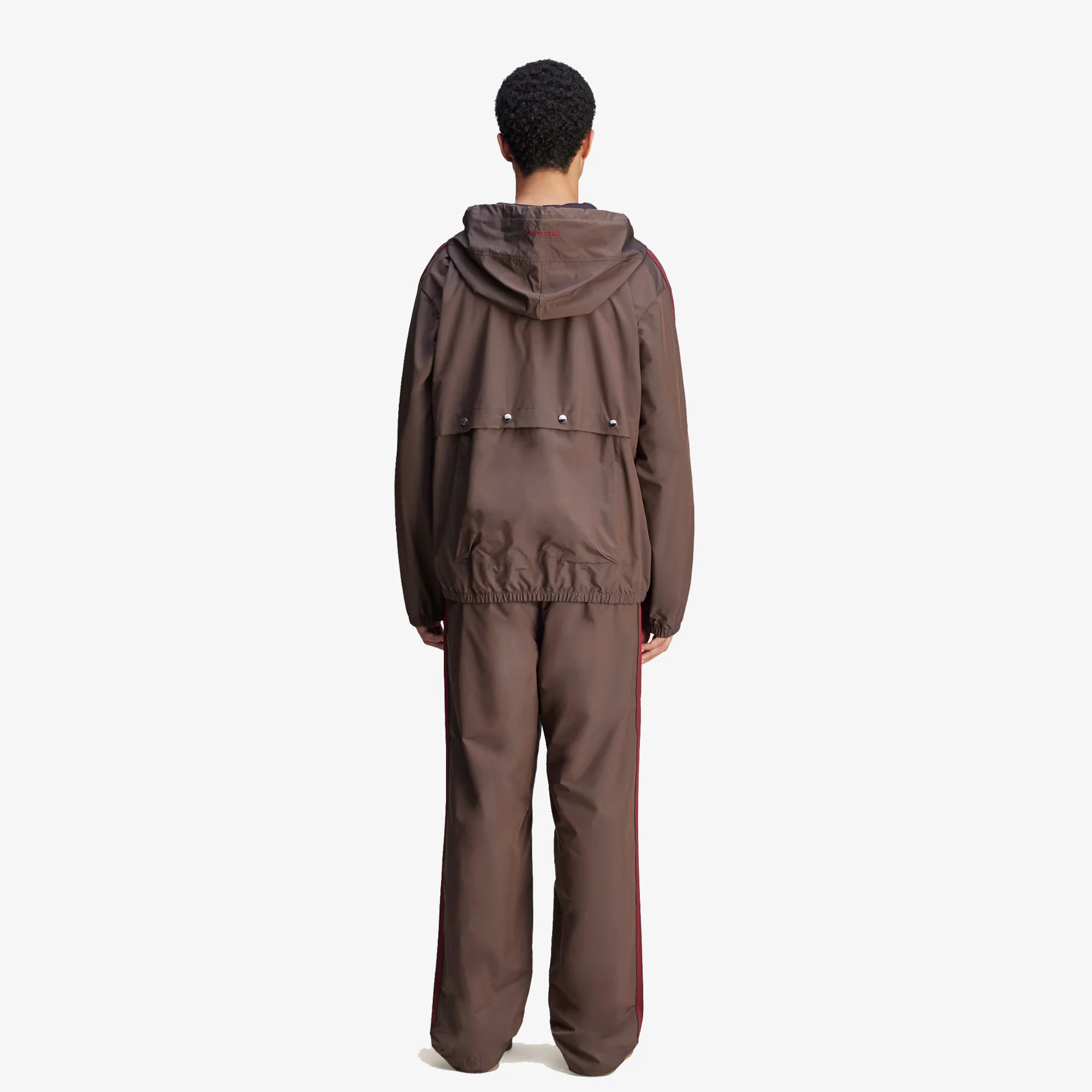 ADIDAS ORIGINALS | WALES BONNER ANORAK { NIGHT BROWN - Image 4