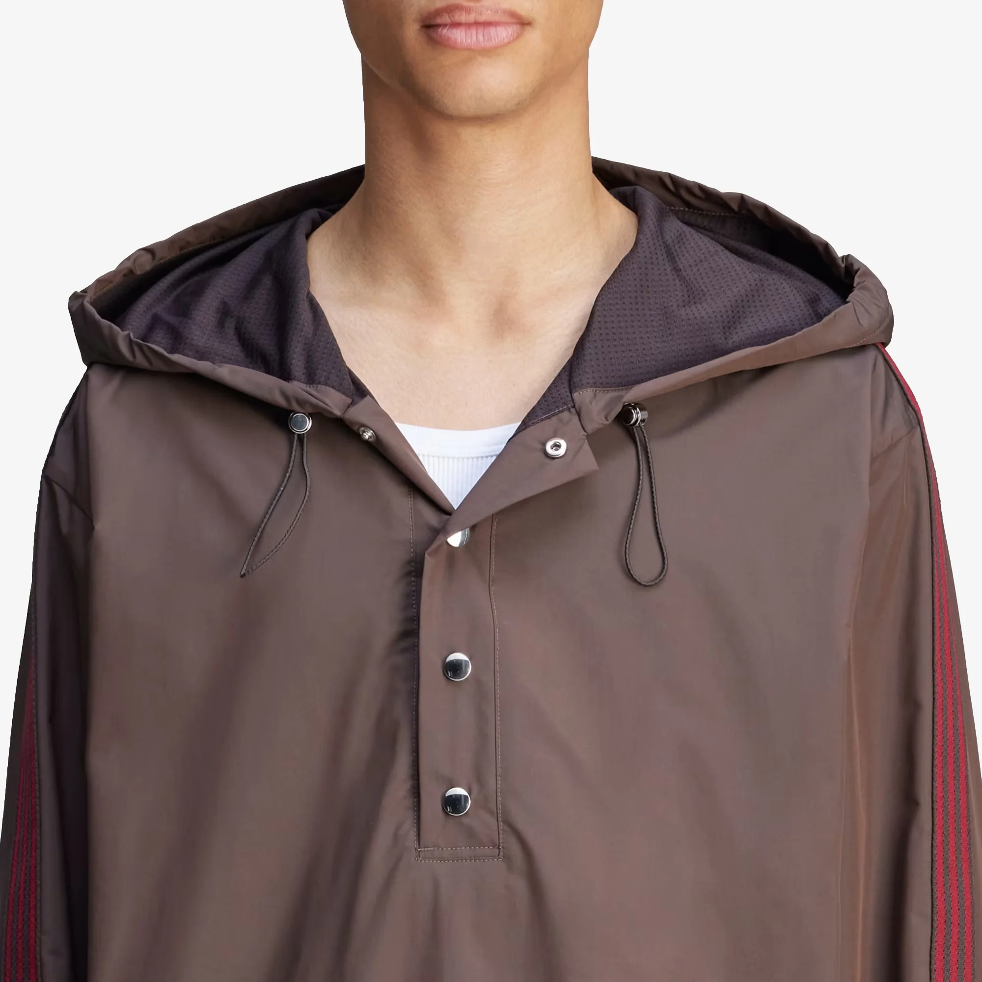 ADIDAS ORIGINALS | WALES BONNER ANORAK { NIGHT BROWN - Image 6