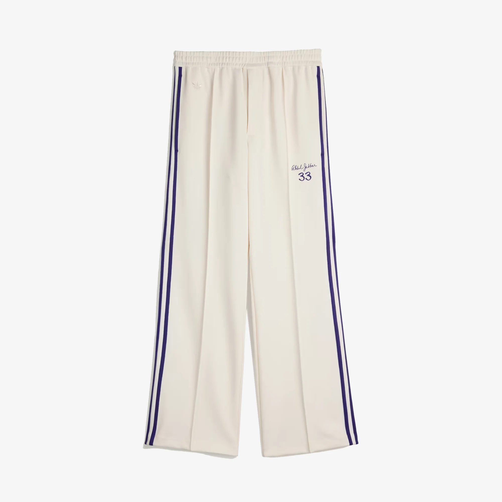 Adidas Originals | WALES BONNER JABBAR 3-STRIPES TRACK PANTS { CHALK WHITE - Image 2