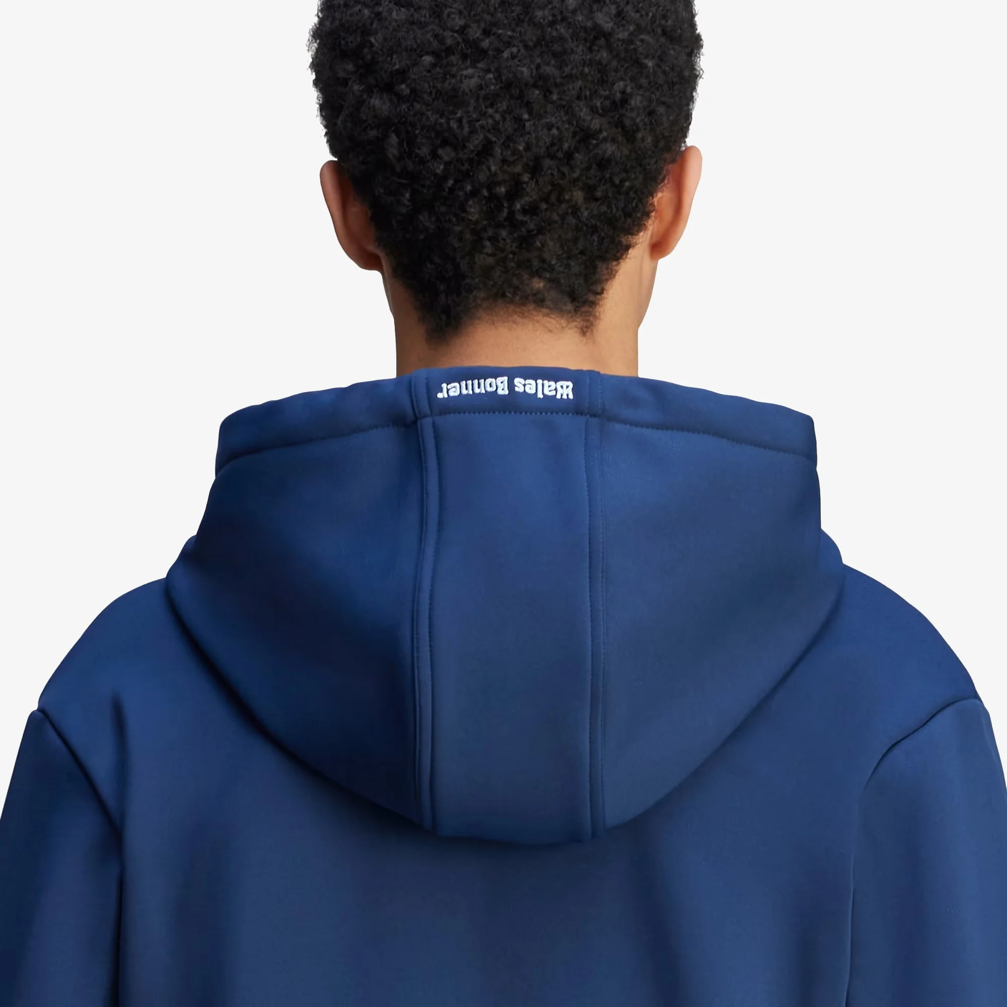 ADIDAS ORIGINALS | WALES BONNER TRACK HOODIE { COLLEGIATE NAVY - Image 5