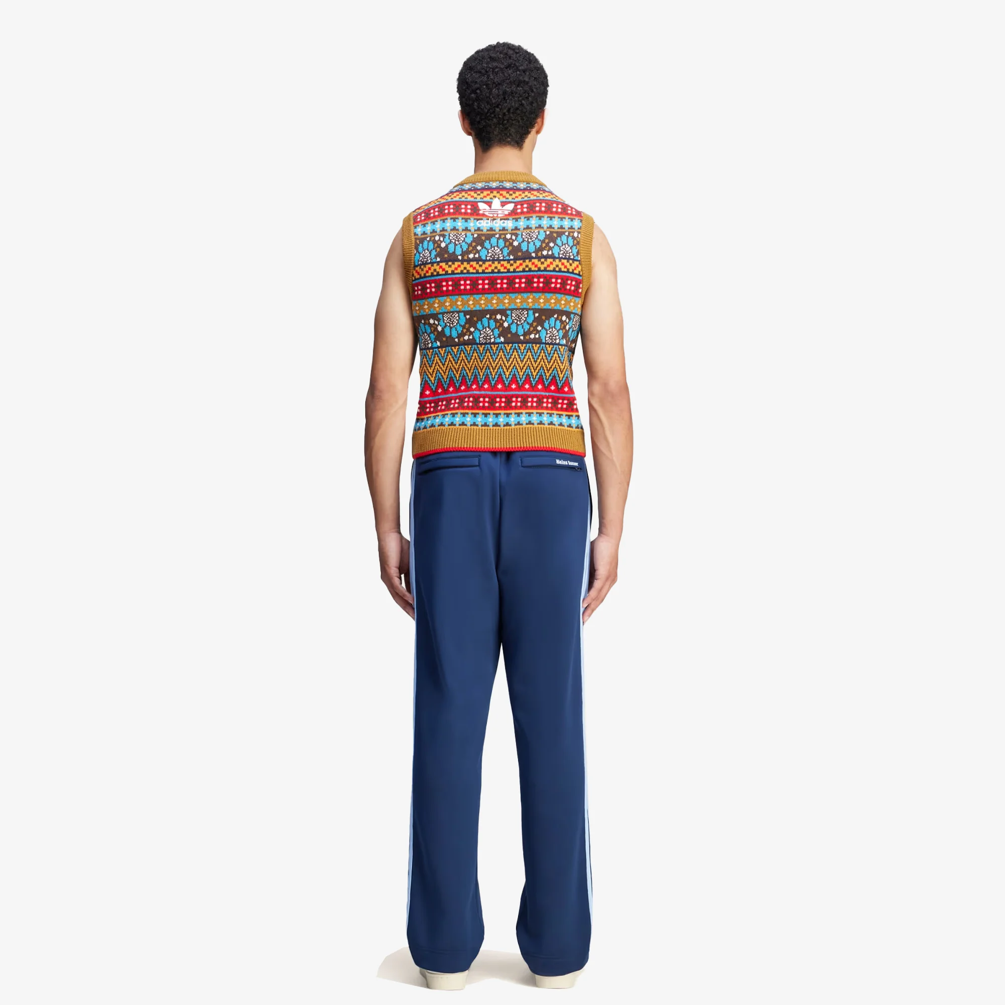 Adidas Originals | WALES BONNER TRACK PANTS { NAVY - Image 6