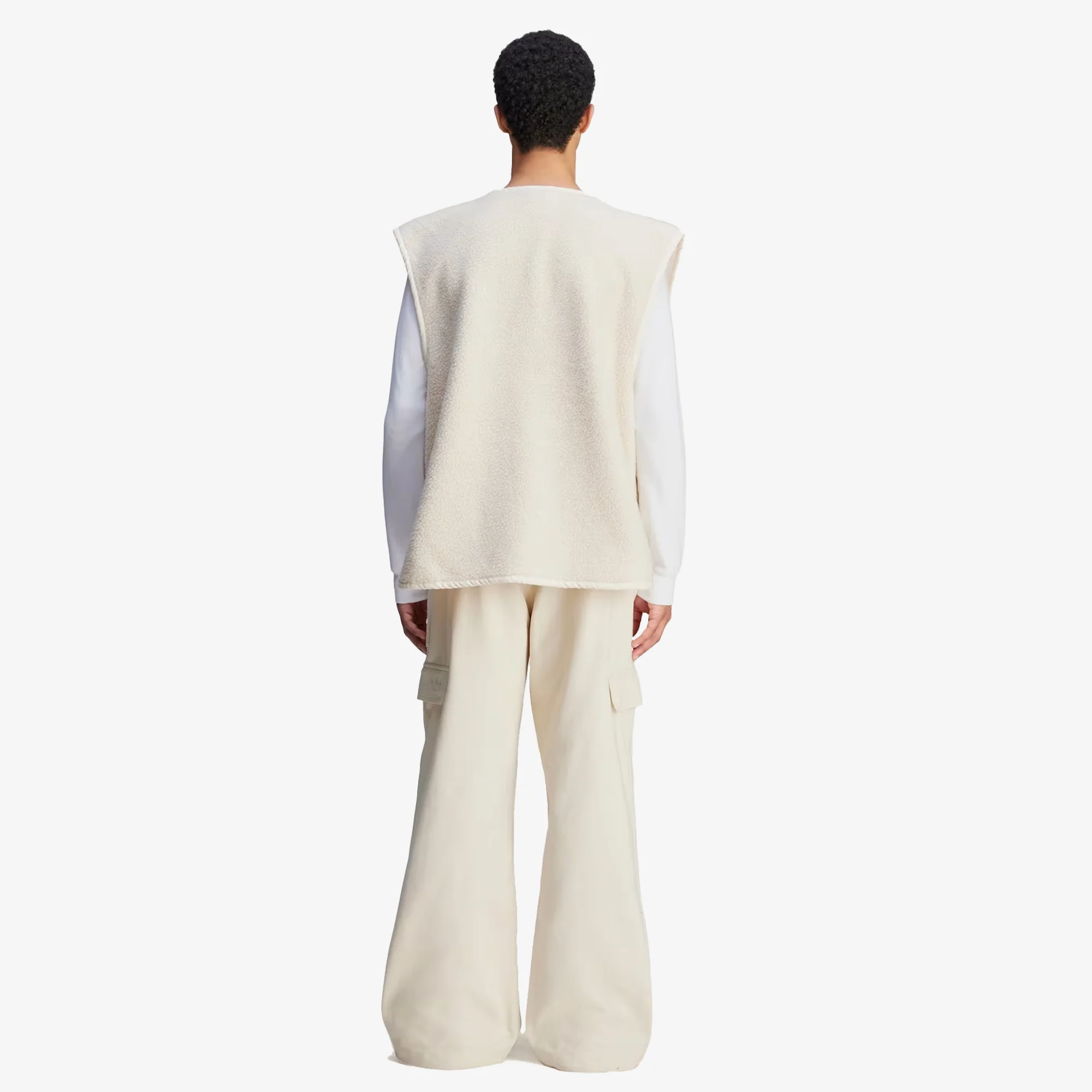 Adidas Originals | WALES BONNER TRACK PANTS { WHITE - Image 8