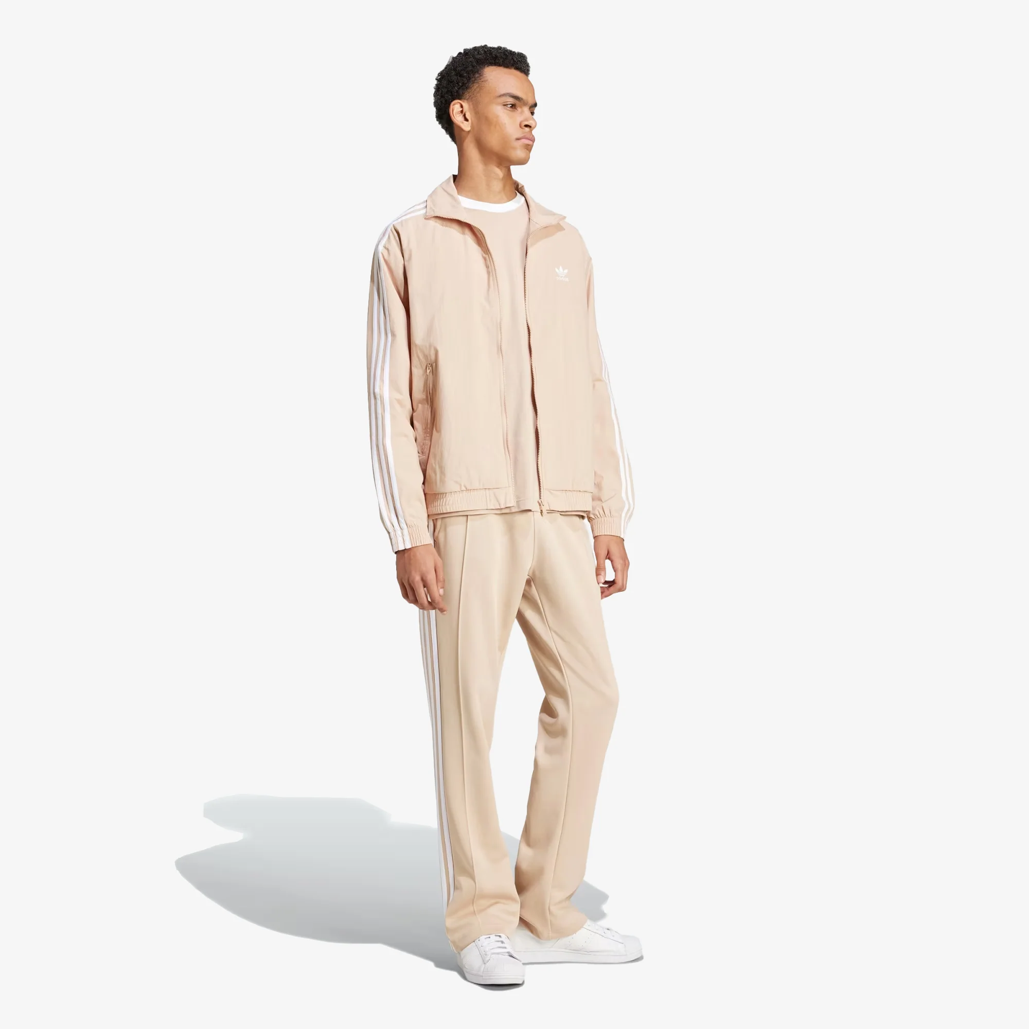 Adidas Originals | ADICOLOR 70S TRACK PANTS { MAGIC BEIGE - Image 5