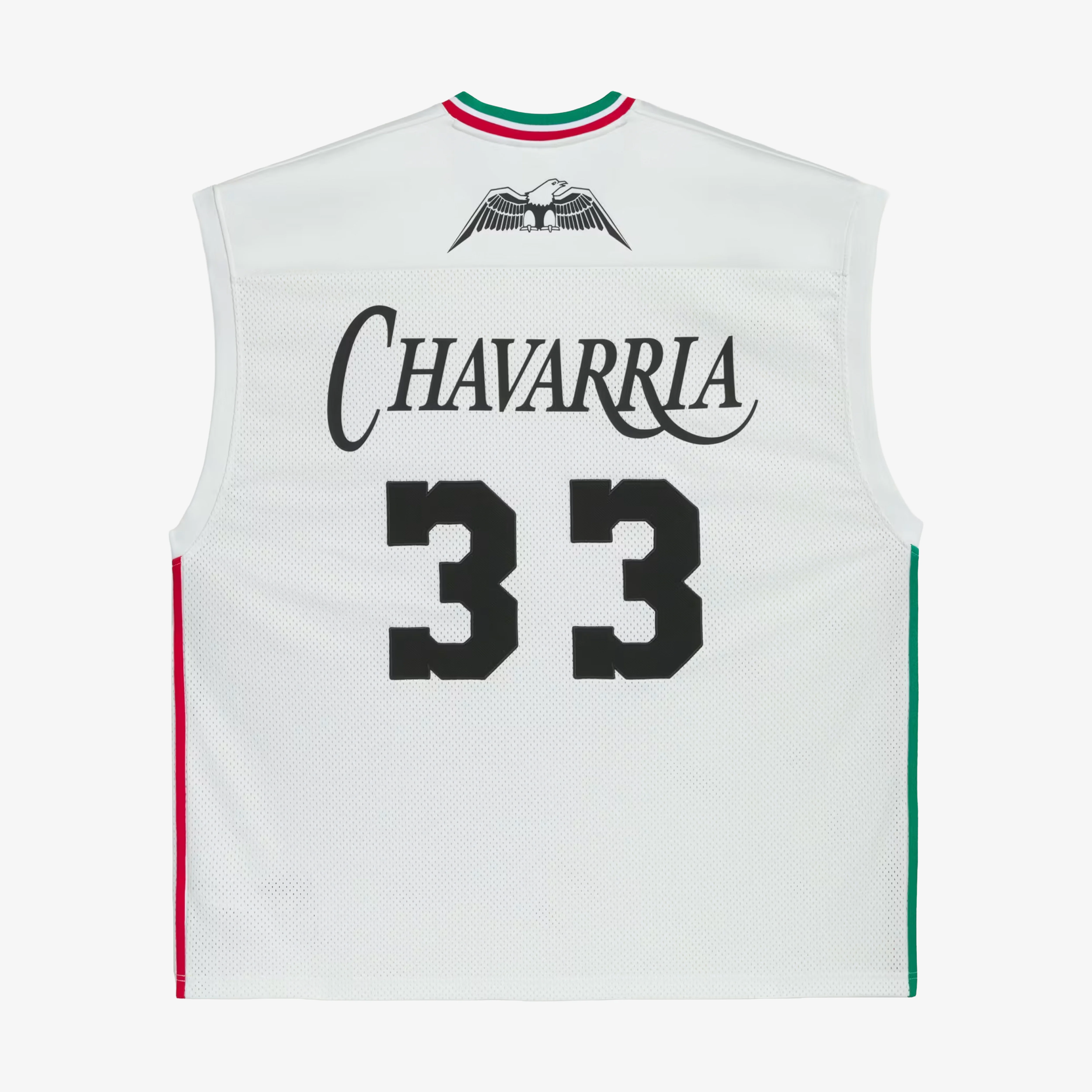 Adidas Originals | WILLY CHAVARRIA BASKETBALL JERSEY { OFF WHITE/BLACK - Image 3