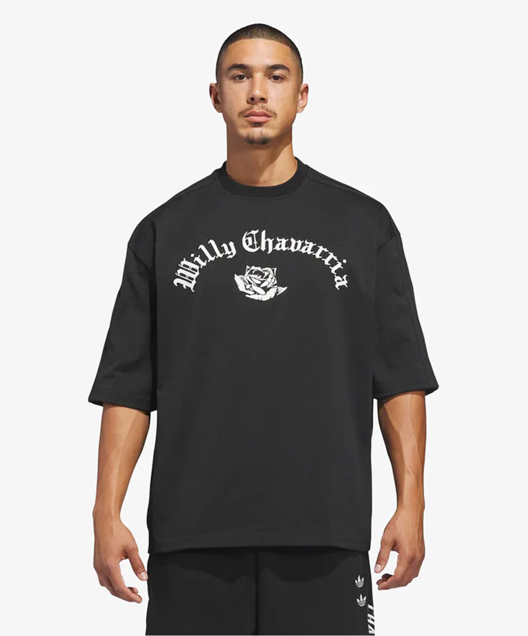 ADIDAS ORIGINALS | WILLY CHAVARRIA SIGNATURE LOGO T-SHIRT { BLACK