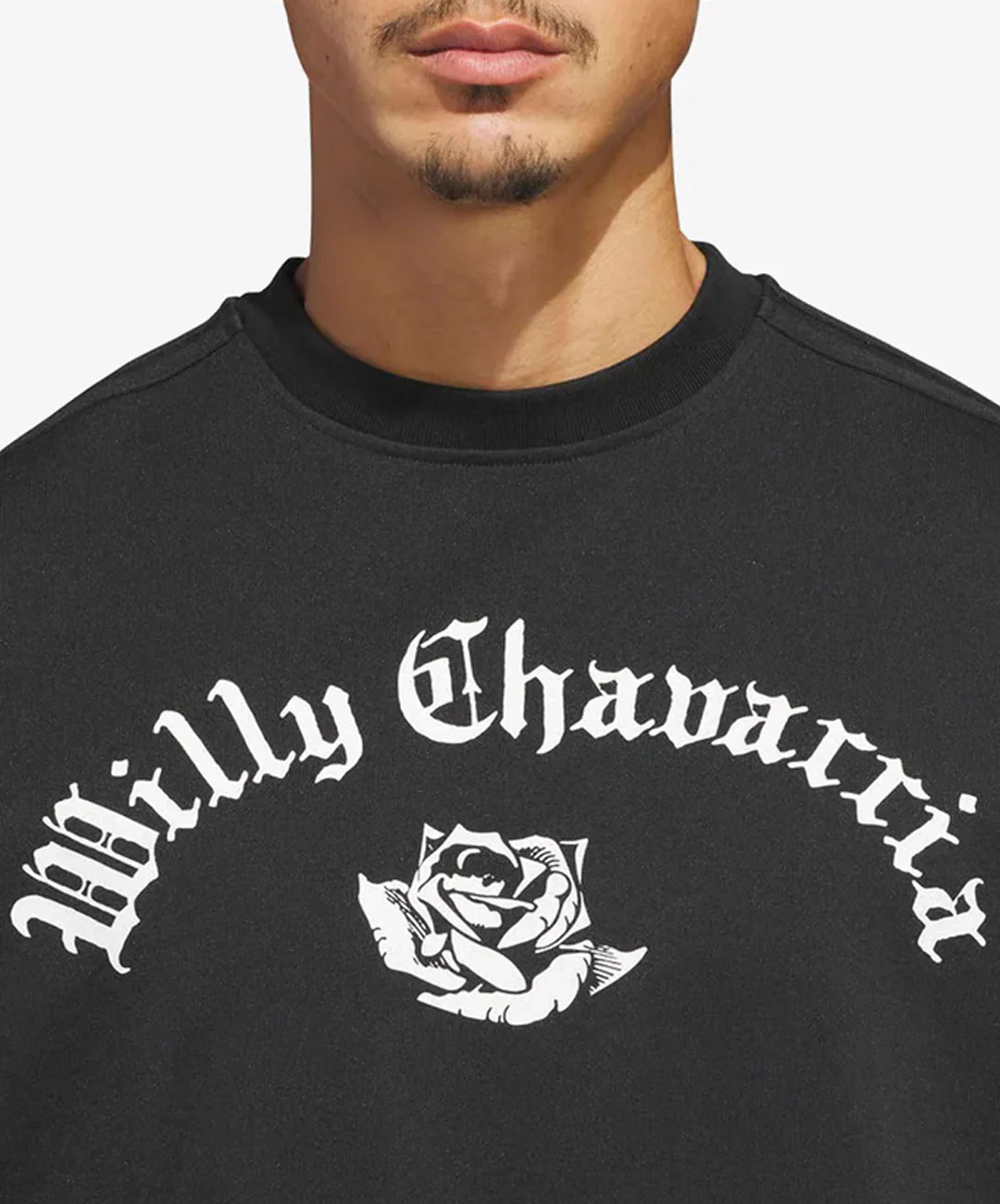 ADIDAS ORIGINALS | WILLY CHAVARRIA SIGNATURE LOGO T-SHIRT { BLACK - Image 4