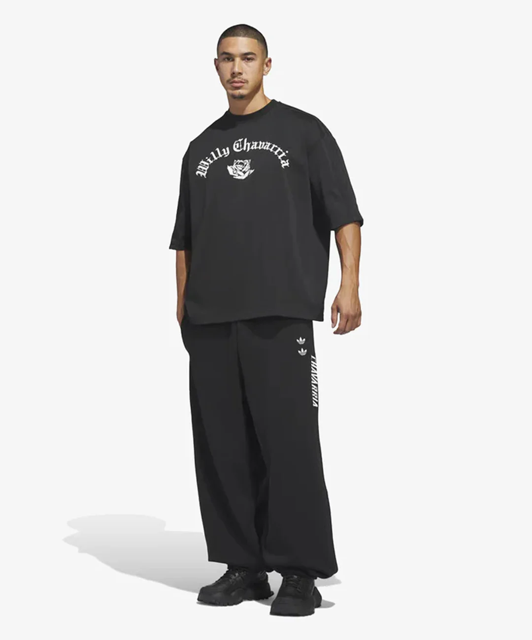 ADIDAS ORIGINALS | WILLY CHAVARRIA SIGNATURE LOGO T-SHIRT { BLACK - Image 5