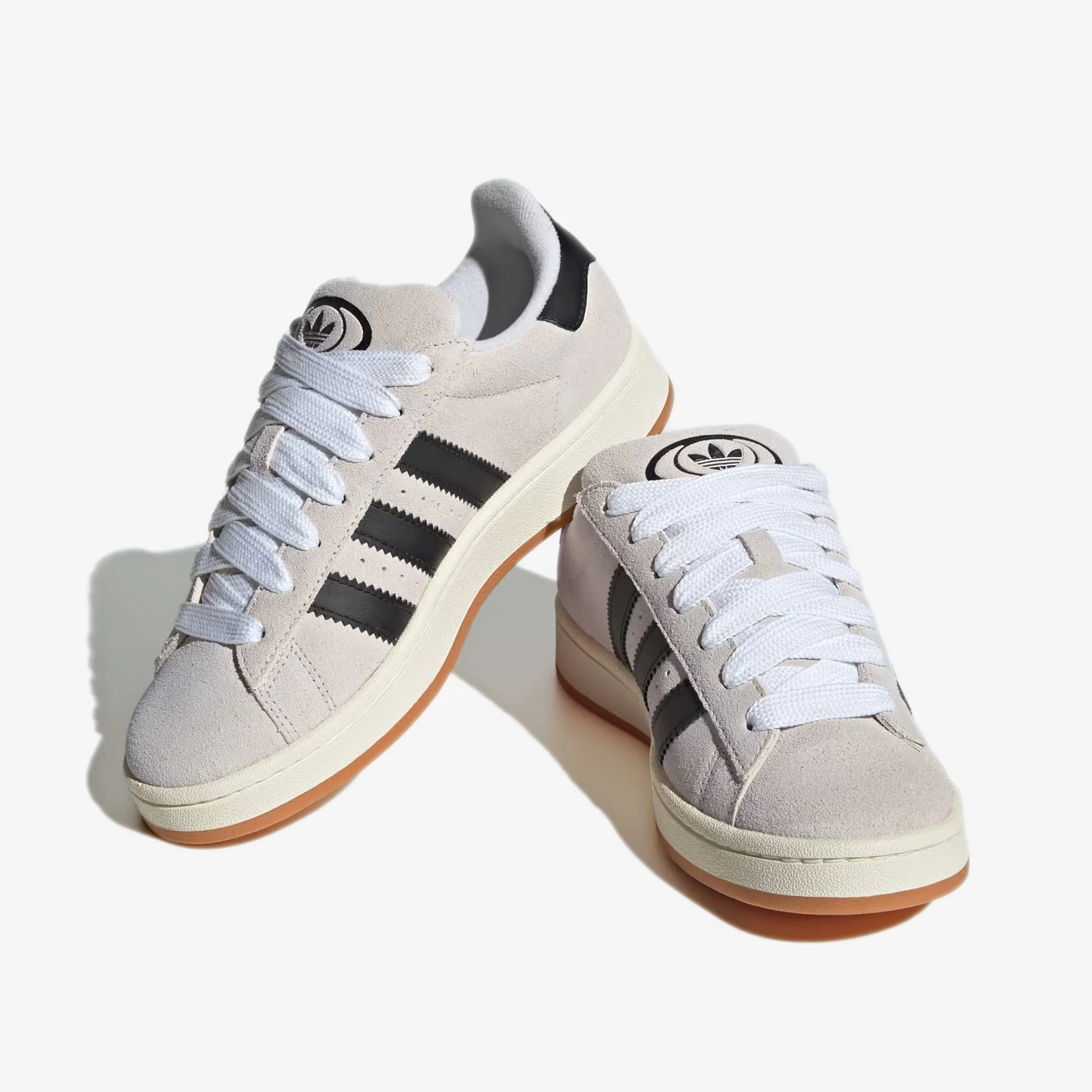 ADIDAS ORIGINALS | CAMPUS 00S { WHITE/CORE BLACK/OFF WHITE - Image 3